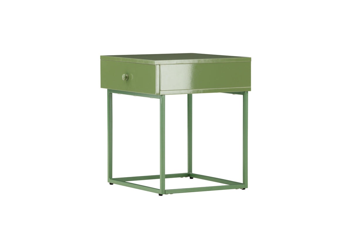 Bakal Nachttisch in Grün präsentiert im Onlineshop von KAQTU Design AG. Beistelltisch ist von Venture Home