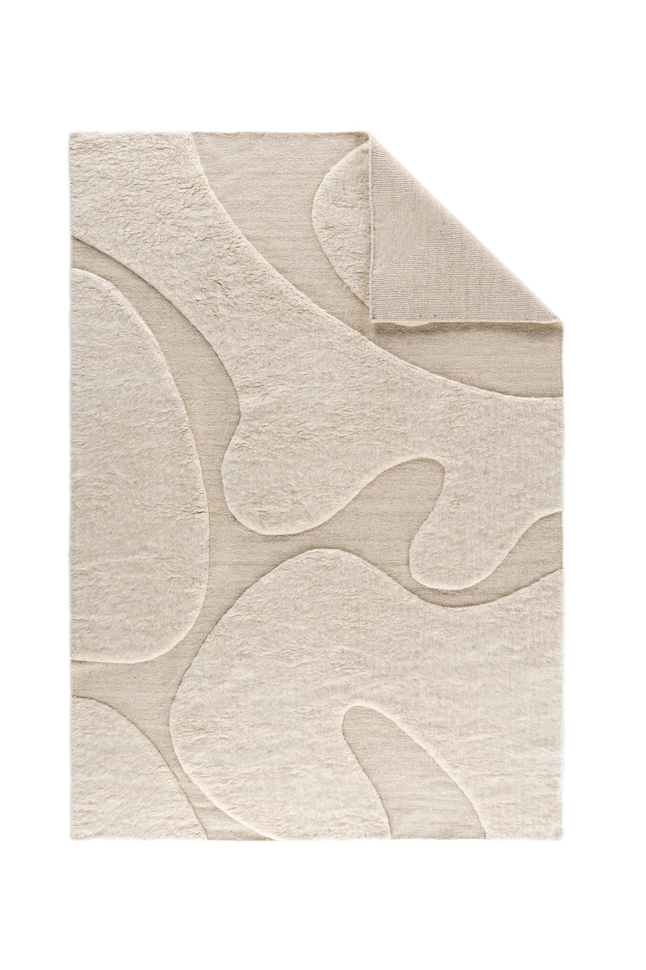 Boone Teppich: Elegante Beige-Nuancen für Ihr stilvolles Interieur.