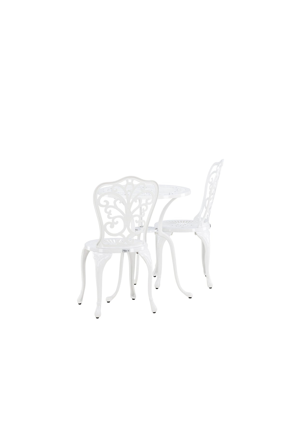 Nandin Tisch Set in Weiss / Weiss präsentiert im Onlineshop von KAQTU Design AG. Gartentischset ist von Venture Home