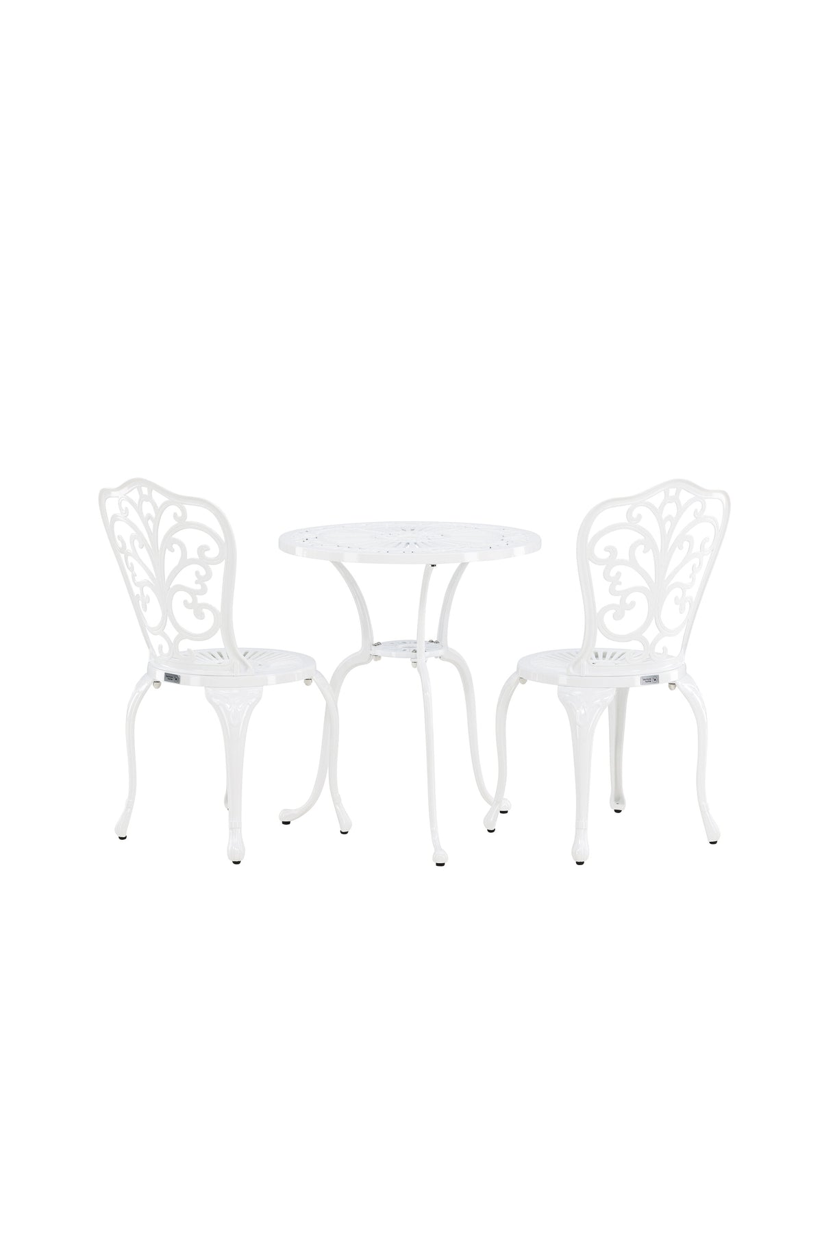 Nandin Tisch Set in Weiss / Weiss präsentiert im Onlineshop von KAQTU Design AG. Gartentischset ist von Venture Home