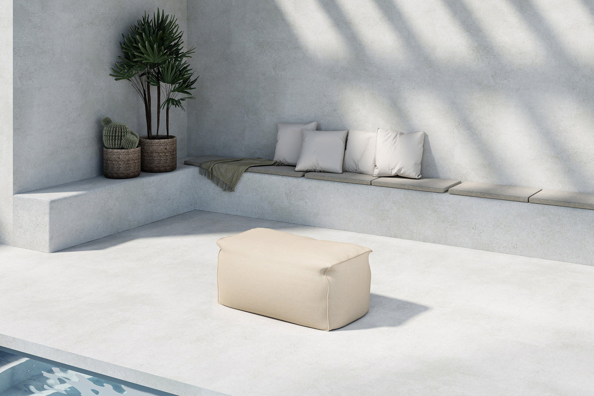 Redang Ottoman in Beige präsentiert im Onlineshop von KAQTU Design AG. Ottoman ist von Venture Home