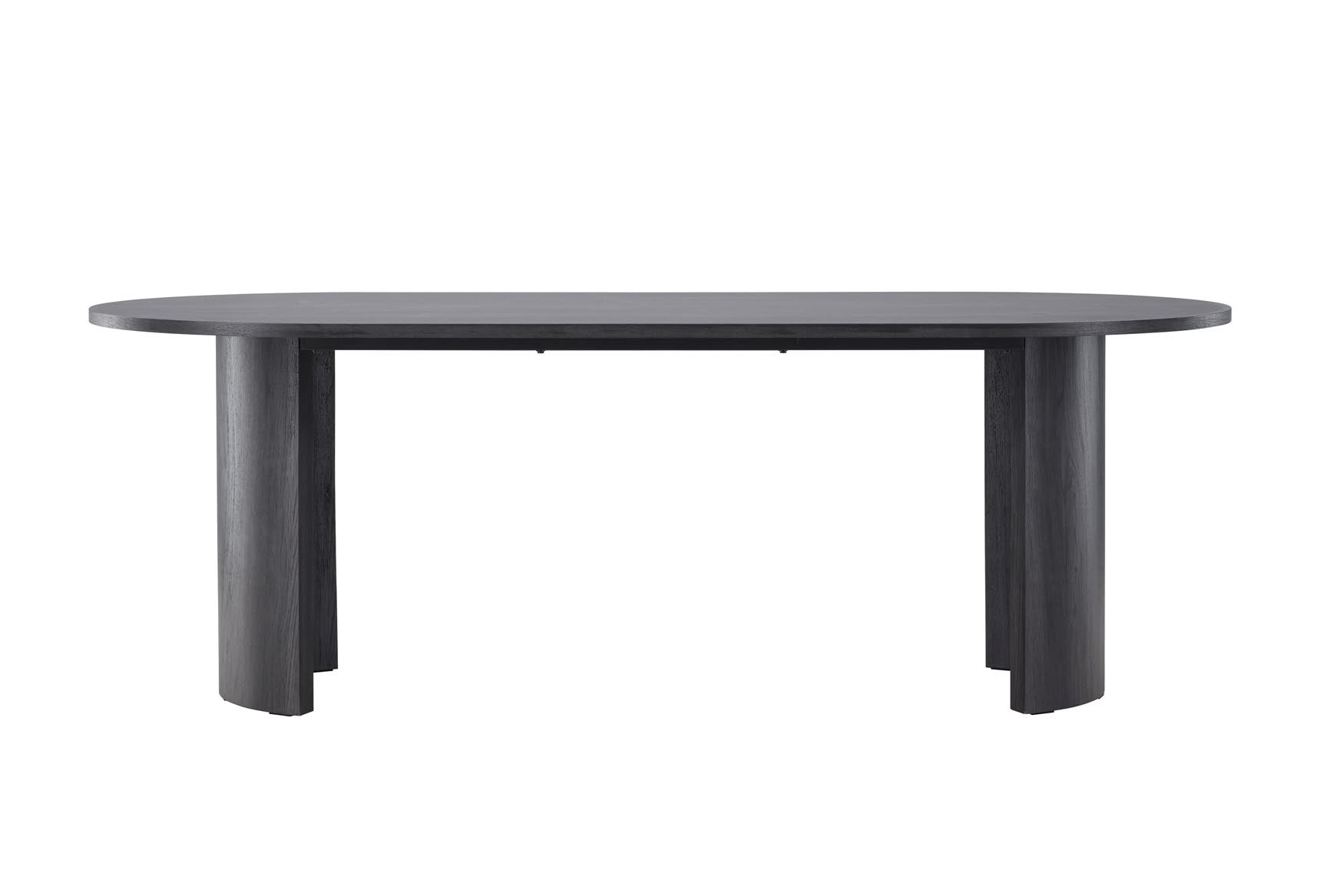 Der Grundsund Esstisch 130x220 von Vind bietet großzügigen Platz und stilvolles Design für gesellige Abende und festliche Anlässe.