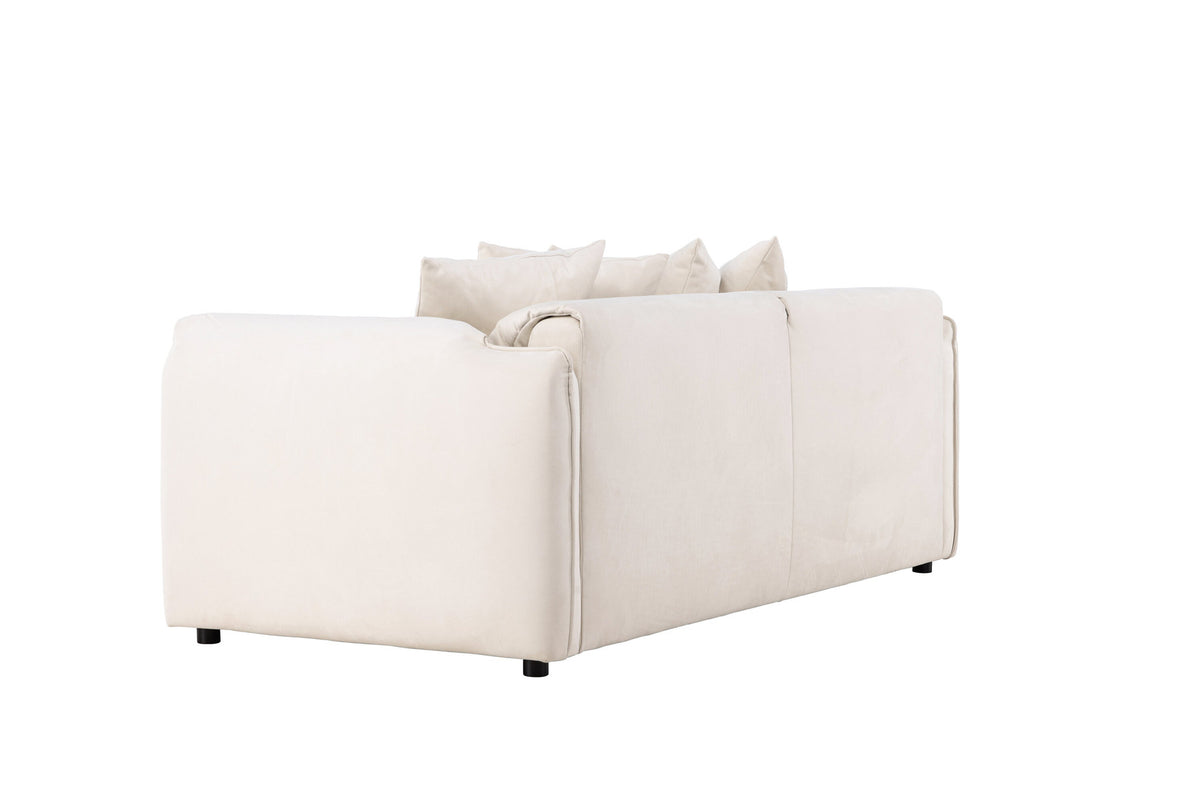 Torekov 3 Seater Sofa in Beige Mocca Look präsentiert im Onlineshop von KAQTU Design AG. 3er Sofa ist von Vind