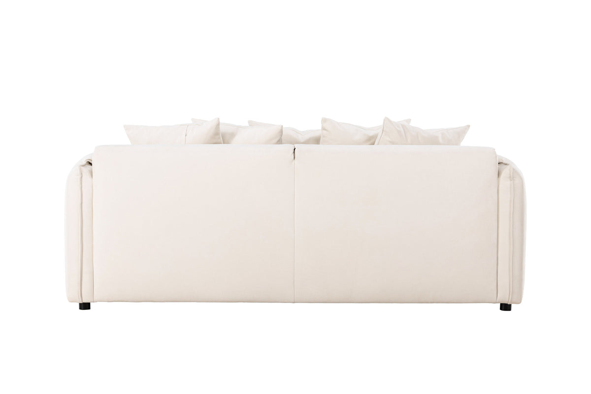 Torekov 3 Seater Sofa in Beige Mocca Look präsentiert im Onlineshop von KAQTU Design AG. 3er Sofa ist von Vind