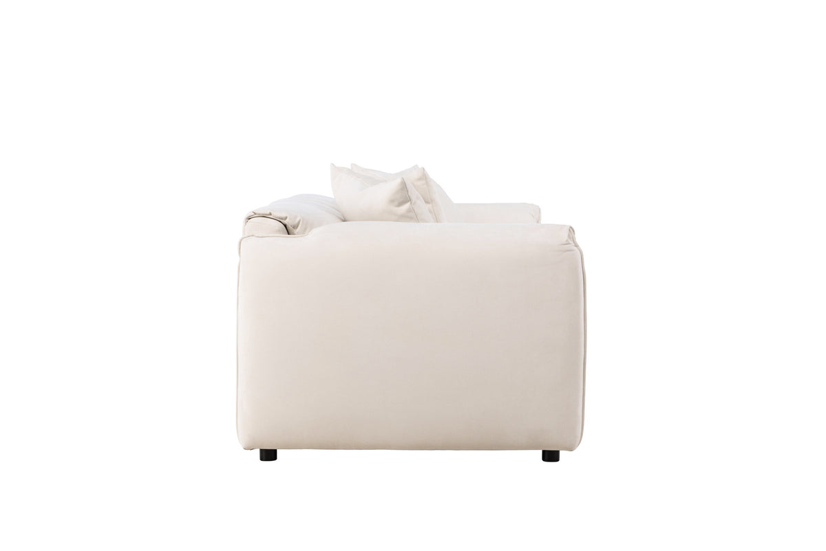 Torekov 3 Seater Sofa in Beige Mocca Look präsentiert im Onlineshop von KAQTU Design AG. 3er Sofa ist von Vind