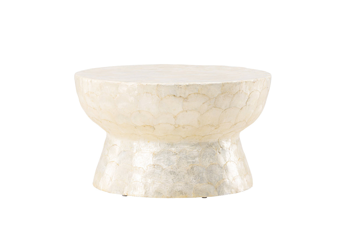 Sandön Sofatisch in Capiz / Natural präsentiert im Onlineshop von KAQTU Design AG. Beistelltisch ist von Vind