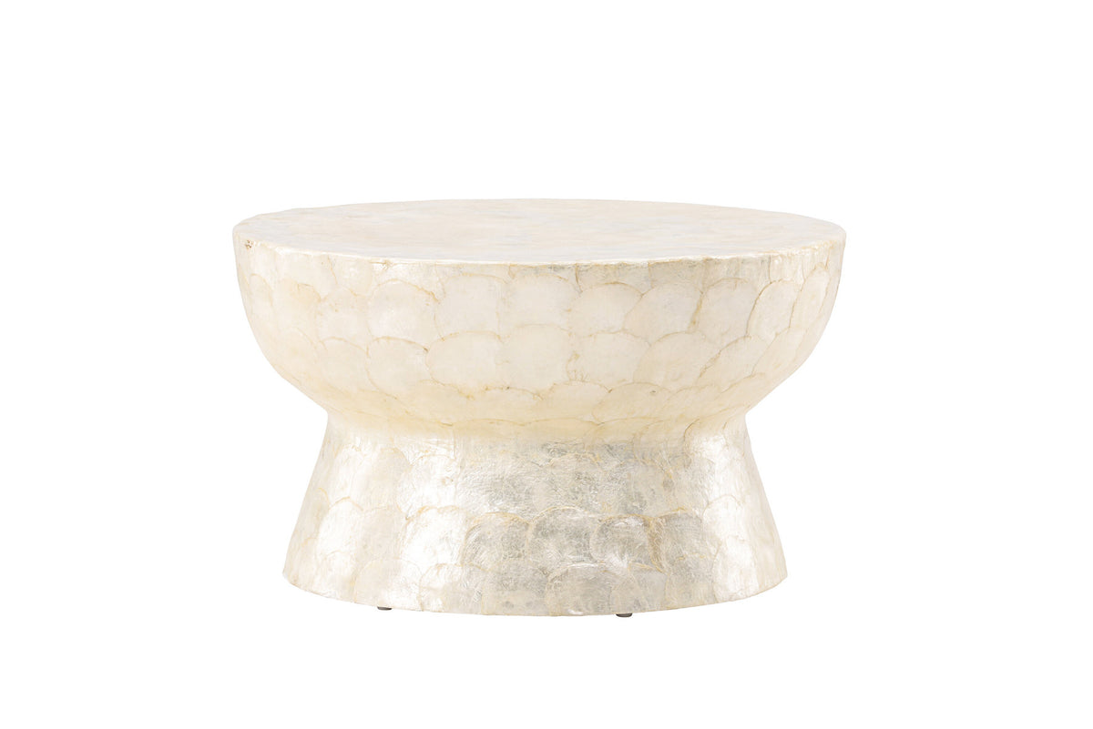 Sandön Sofatisch in Capiz / Natural präsentiert im Onlineshop von KAQTU Design AG. Beistelltisch ist von Vind