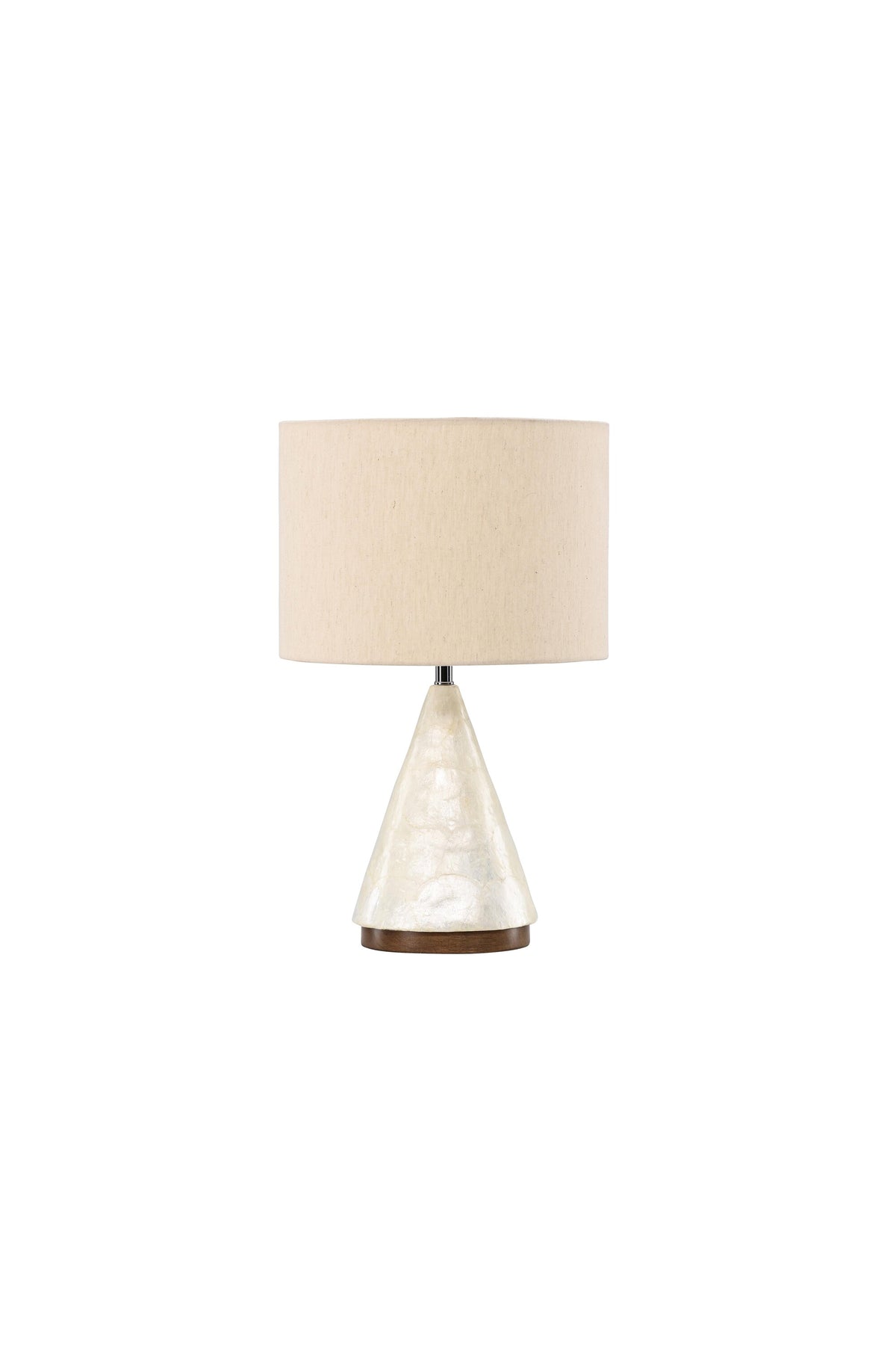 Donsö Tischleuchte ⌀35 in Capiz / Natural präsentiert im Onlineshop von KAQTU Design AG. Tischleuchte ist von Vind