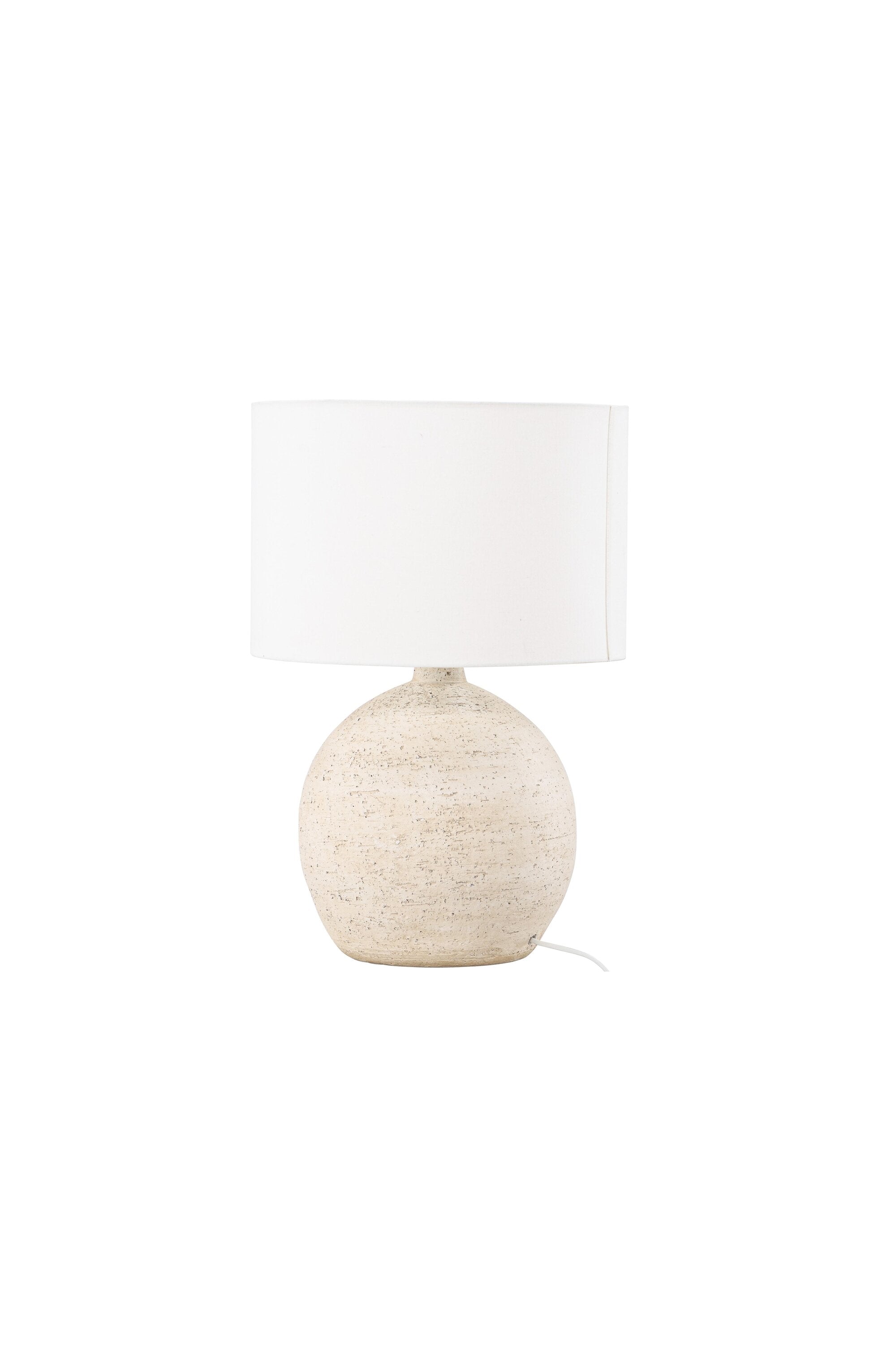 Tjörn Tischleuchte ⌀40 in Terracotta / White präsentiert im Onlineshop von KAQTU Design AG. Tischleuchte ist von Vind