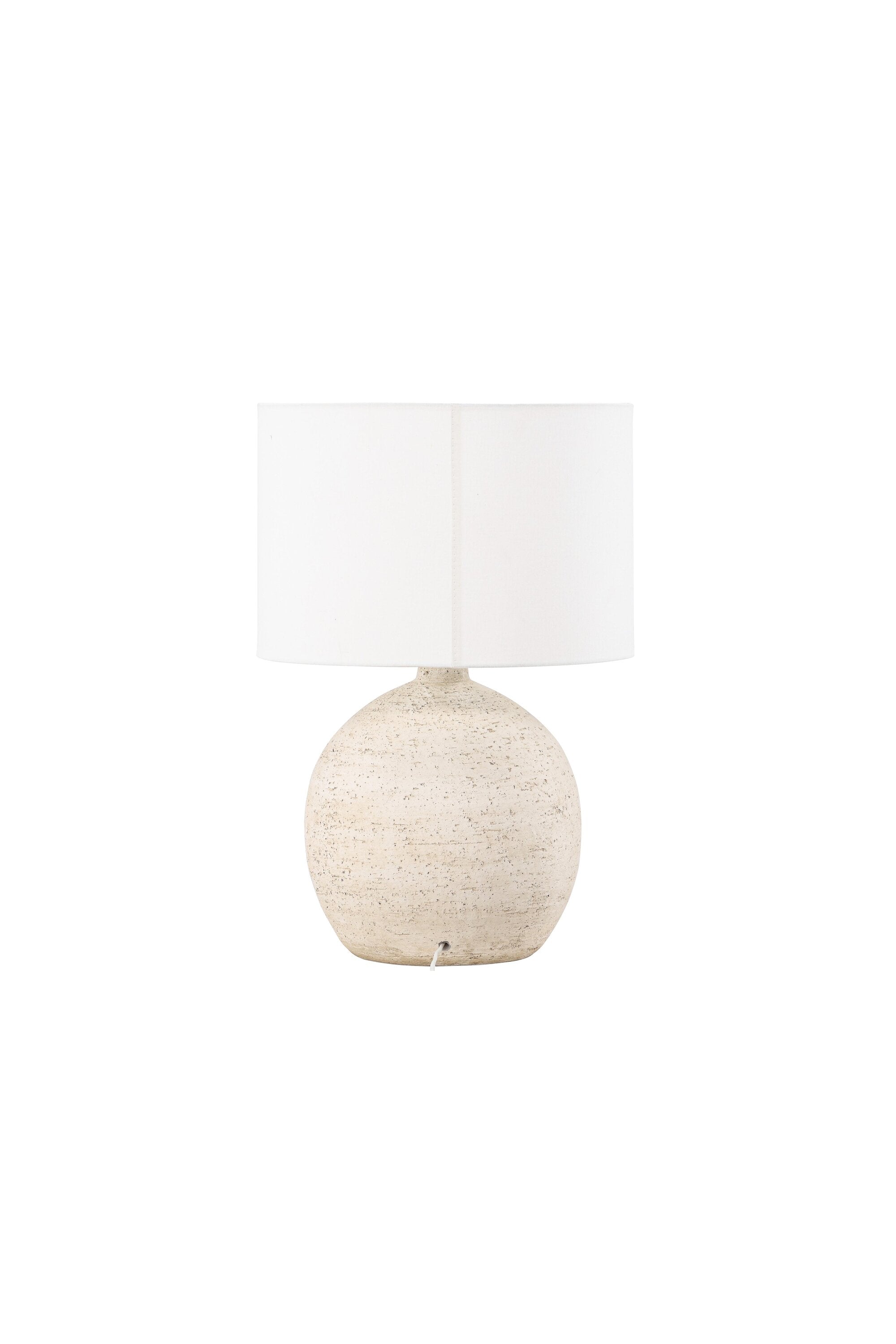 Tjörn Tischleuchte ⌀40 in Terracotta / White präsentiert im Onlineshop von KAQTU Design AG. Tischleuchte ist von Vind