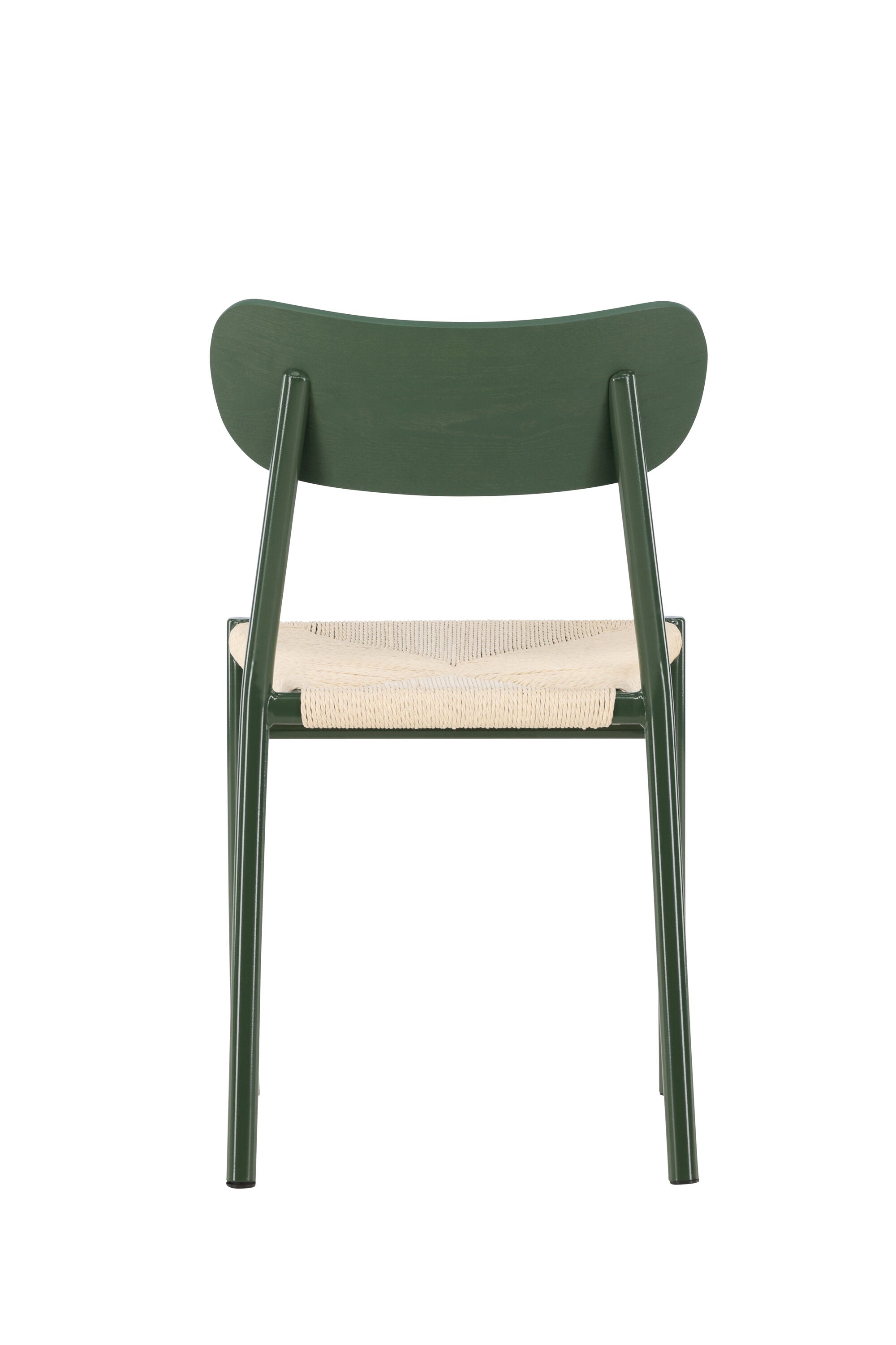 Polly Esszimmerstuhl in Grün präsentiert im Onlineshop von KAQTU Design AG. Stuhl ist von Venture Home