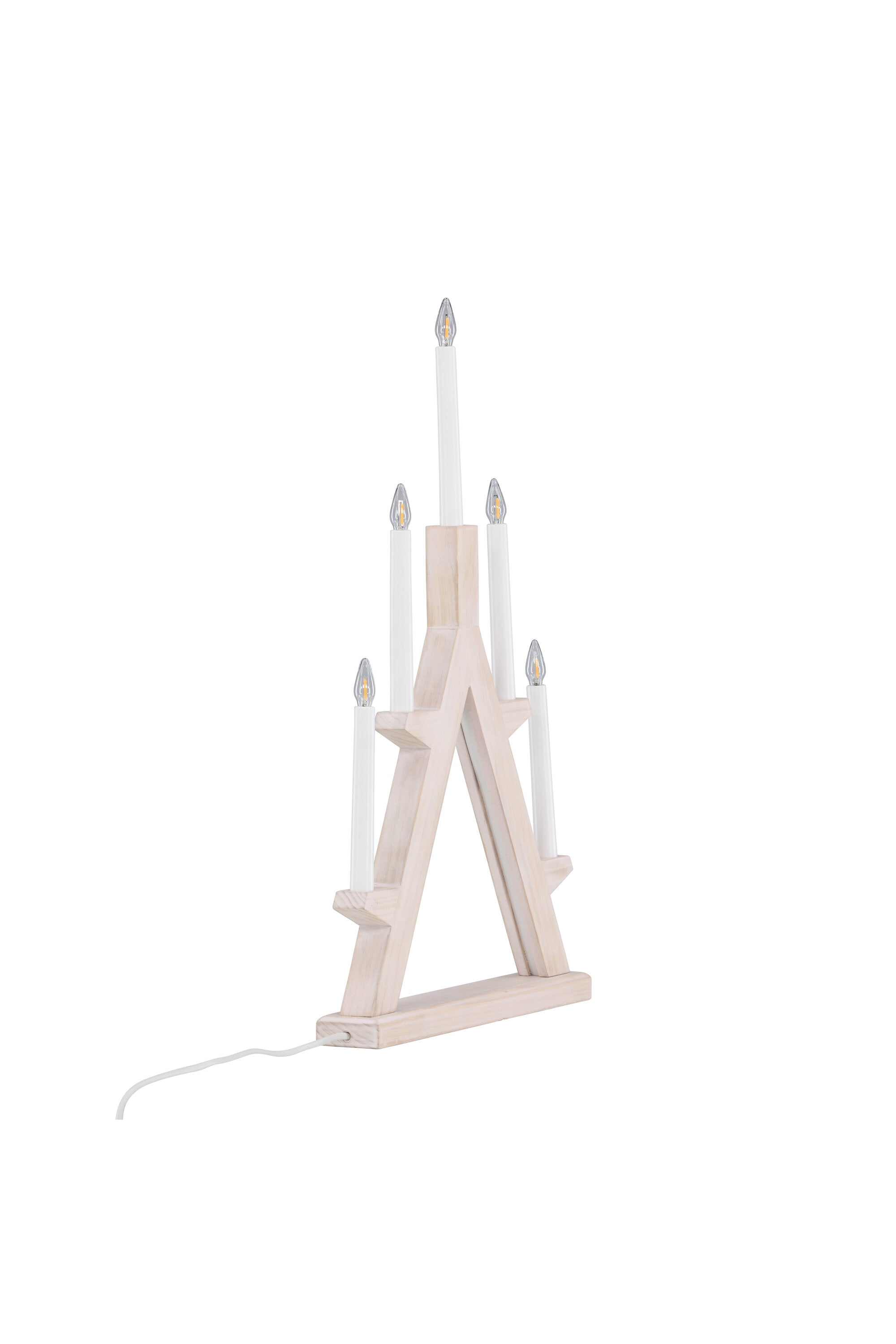 Val Thorens Tischleuchte in Whitewash/Pine präsentiert im Onlineshop von KAQTU Design AG. Tischleuchte ist von Venture Home