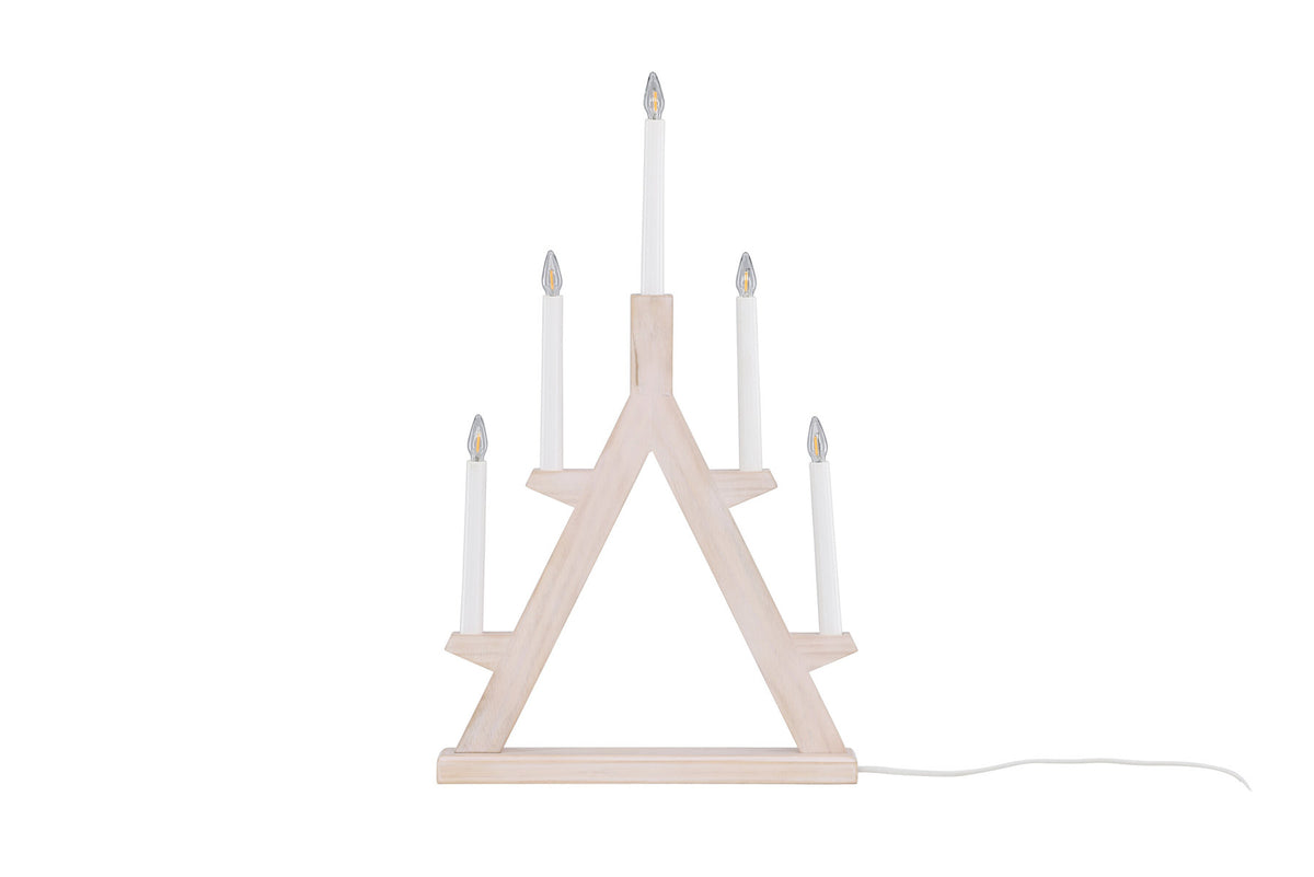 Val Thorens Tischleuchte in Whitewash/Pine präsentiert im Onlineshop von KAQTU Design AG. Tischleuchte ist von Venture Home