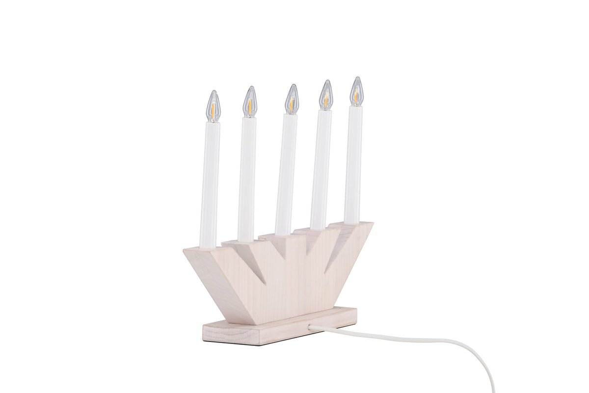 Verbier Tischleuchte in Whitewash/Pine präsentiert im Onlineshop von KAQTU Design AG. Tischleuchte ist von Venture Home