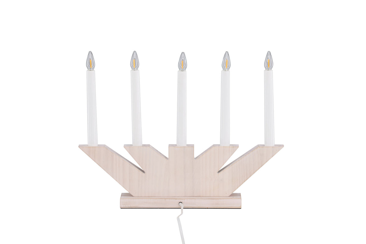 Verbier Tischleuchte in Whitewash/Pine präsentiert im Onlineshop von KAQTU Design AG. Tischleuchte ist von Venture Home