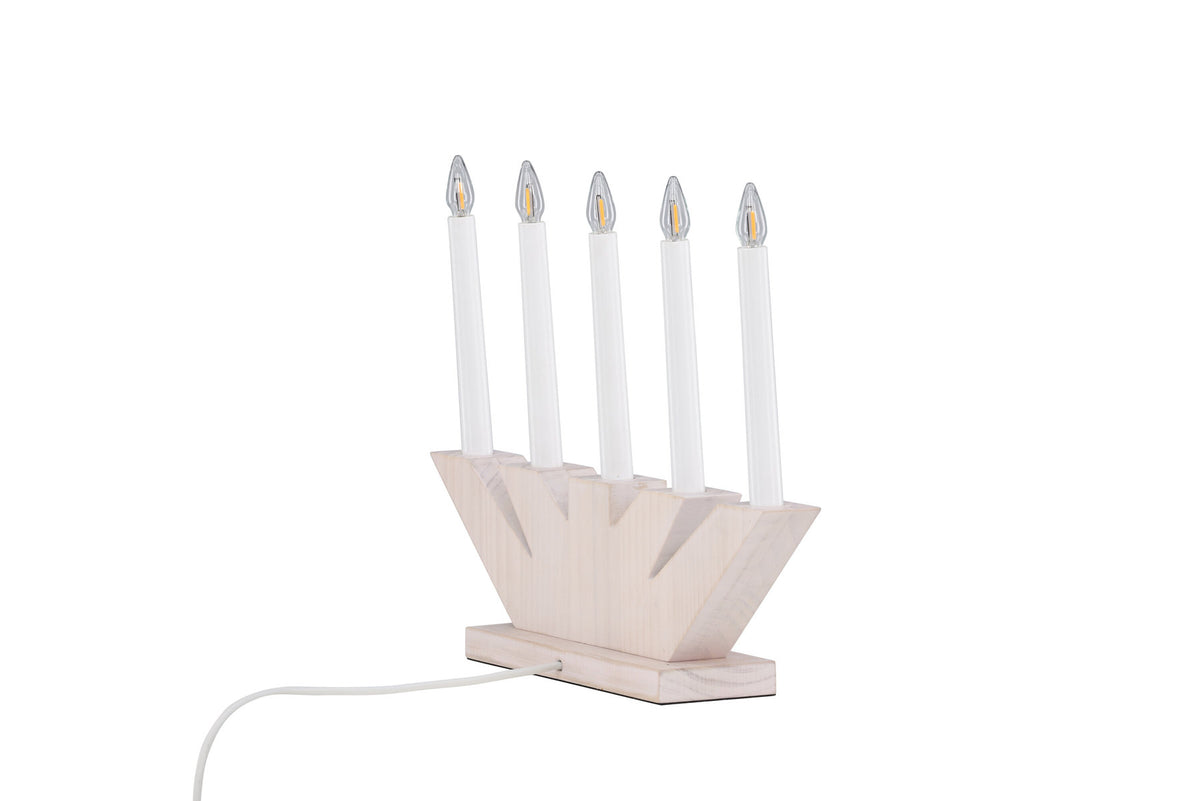 Verbier Tischleuchte in Whitewash/Pine präsentiert im Onlineshop von KAQTU Design AG. Tischleuchte ist von Venture Home