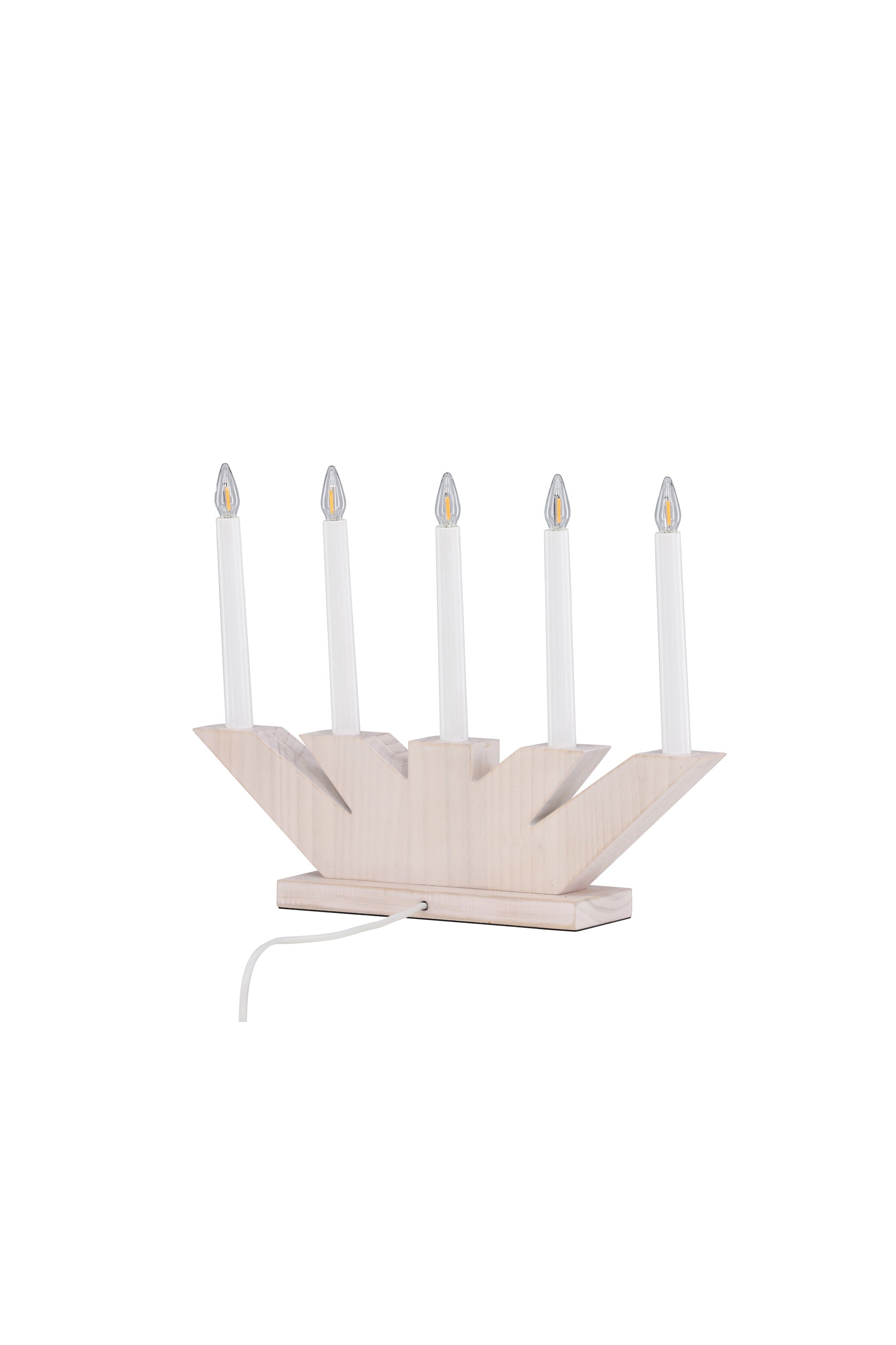 Verbier Tischleuchte in Whitewash/Pine präsentiert im Onlineshop von KAQTU Design AG. Tischleuchte ist von Venture Home