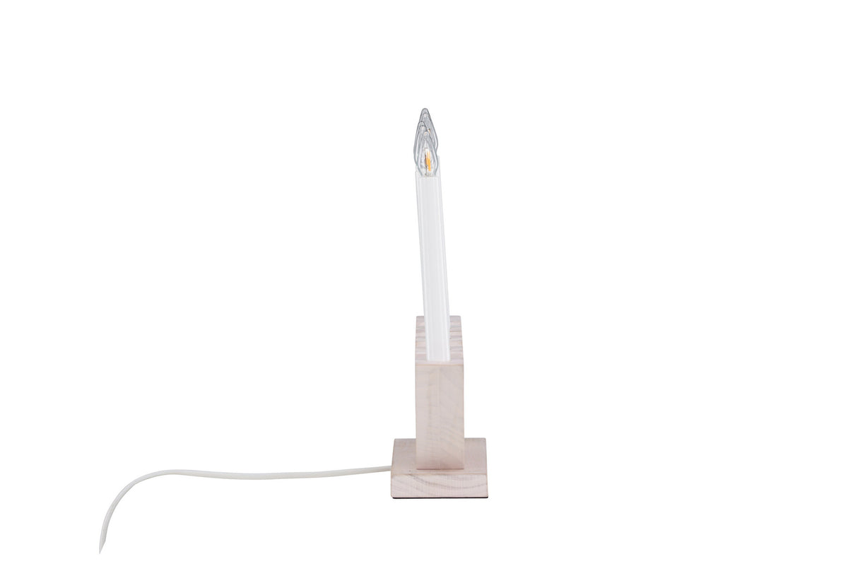 Verbier Tischleuchte in Whitewash/Pine präsentiert im Onlineshop von KAQTU Design AG. Tischleuchte ist von Venture Home