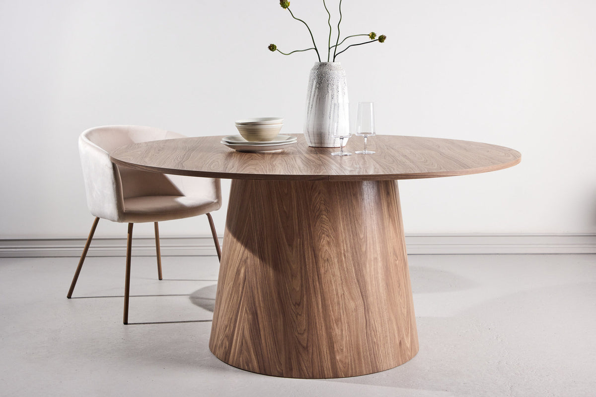 Lanzo Esstisch in Natur präsentiert im Onlineshop von KAQTU Design AG. Esstisch ist von Venture Home