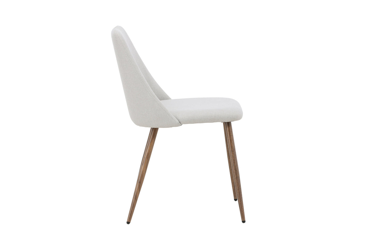 Night Esszimmerstuhl in Beige präsentiert im Onlineshop von KAQTU Design AG. Stuhl ist von Venture Home