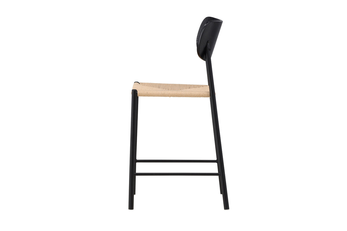 Polly Barstuhl in Schwarz präsentiert im Onlineshop von KAQTU Design AG. Barstuhl ist von Venture Home