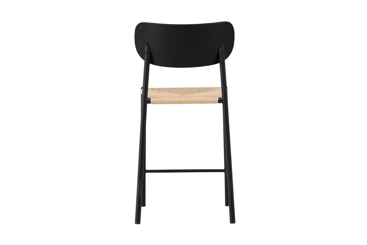 Polly Barstuhl in Schwarz präsentiert im Onlineshop von KAQTU Design AG. Barstuhl ist von Venture Home