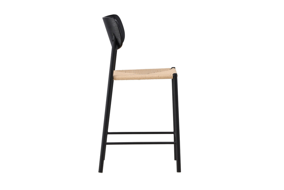 Polly Barstuhl in Schwarz präsentiert im Onlineshop von KAQTU Design AG. Barstuhl ist von Venture Home