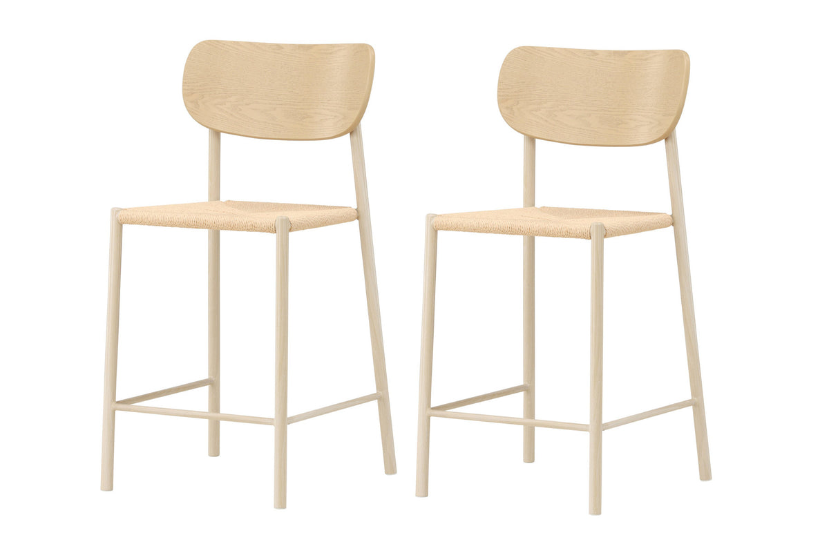 Polly Barstuhl in Beige präsentiert im Onlineshop von KAQTU Design AG. Barstuhl ist von Venture Home