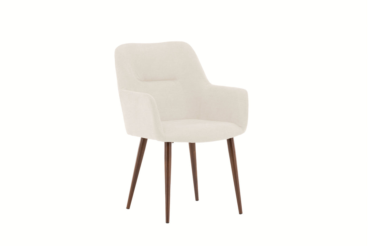 Tomorrow Esszimmerstuhl in Beige präsentiert im Onlineshop von KAQTU Design AG. Stuhl mit Armlehne ist von Venture Home
