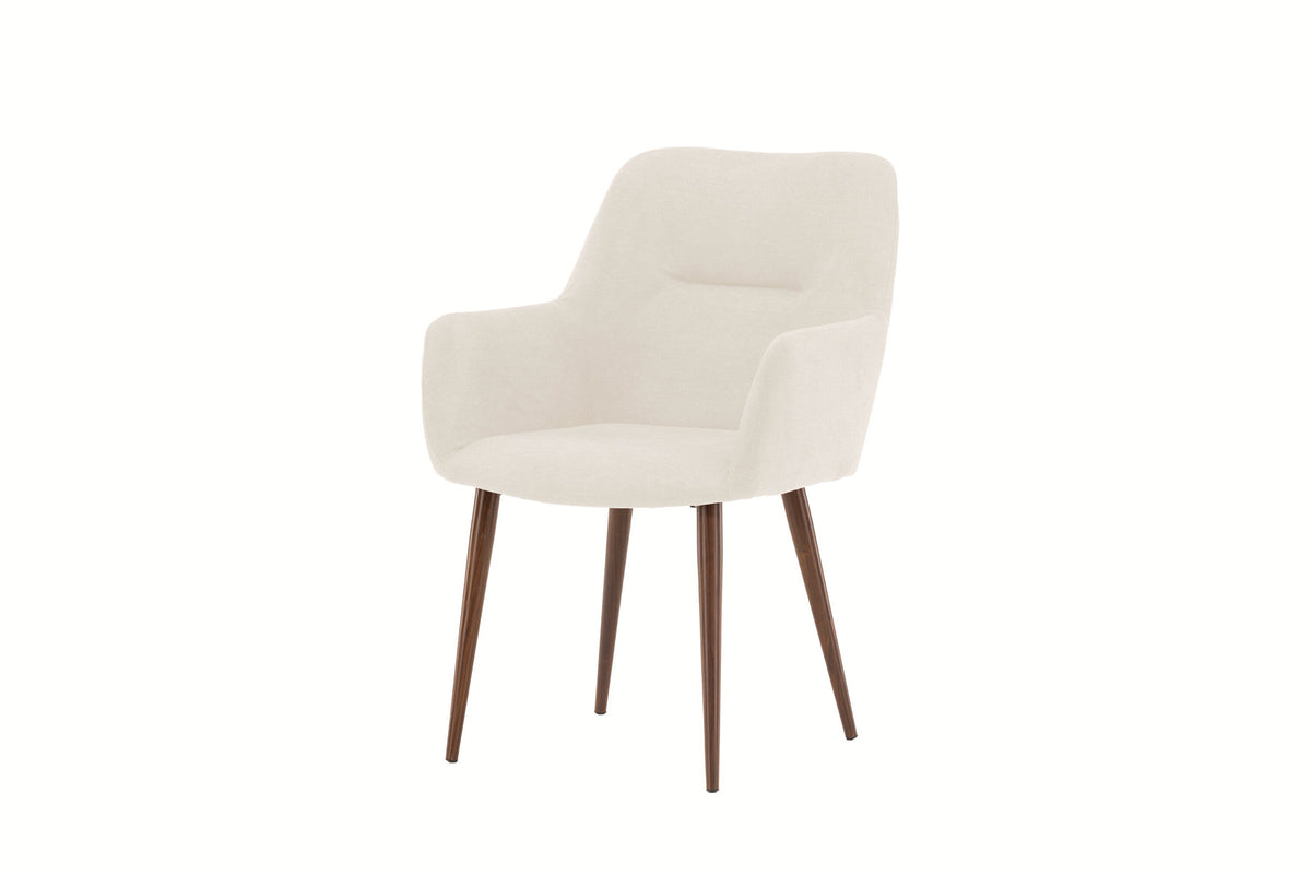 Tomorrow Esszimmerstuhl in Beige präsentiert im Onlineshop von KAQTU Design AG. Stuhl mit Armlehne ist von Venture Home