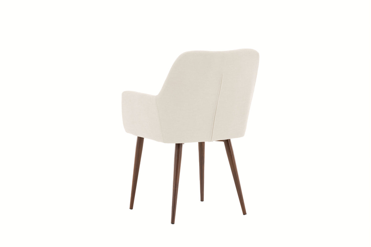Tomorrow Esszimmerstuhl in Beige präsentiert im Onlineshop von KAQTU Design AG. Stuhl mit Armlehne ist von Venture Home