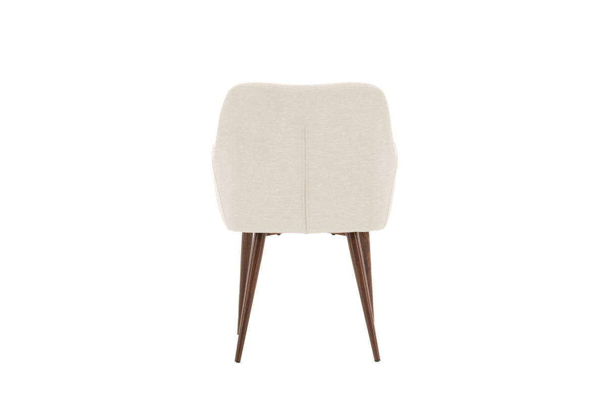 Tomorrow Esszimmerstuhl in Beige präsentiert im Onlineshop von KAQTU Design AG. Stuhl mit Armlehne ist von Venture Home