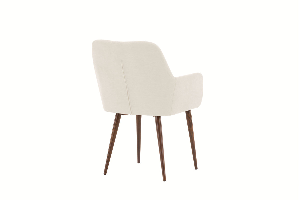 Tomorrow Esszimmerstuhl in Beige präsentiert im Onlineshop von KAQTU Design AG. Stuhl mit Armlehne ist von Venture Home