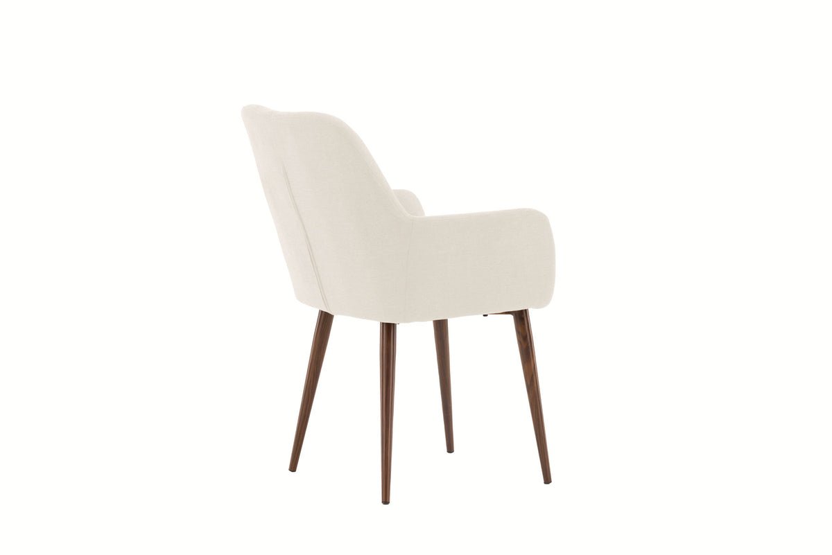 Tomorrow Esszimmerstuhl in Beige präsentiert im Onlineshop von KAQTU Design AG. Stuhl mit Armlehne ist von Venture Home
