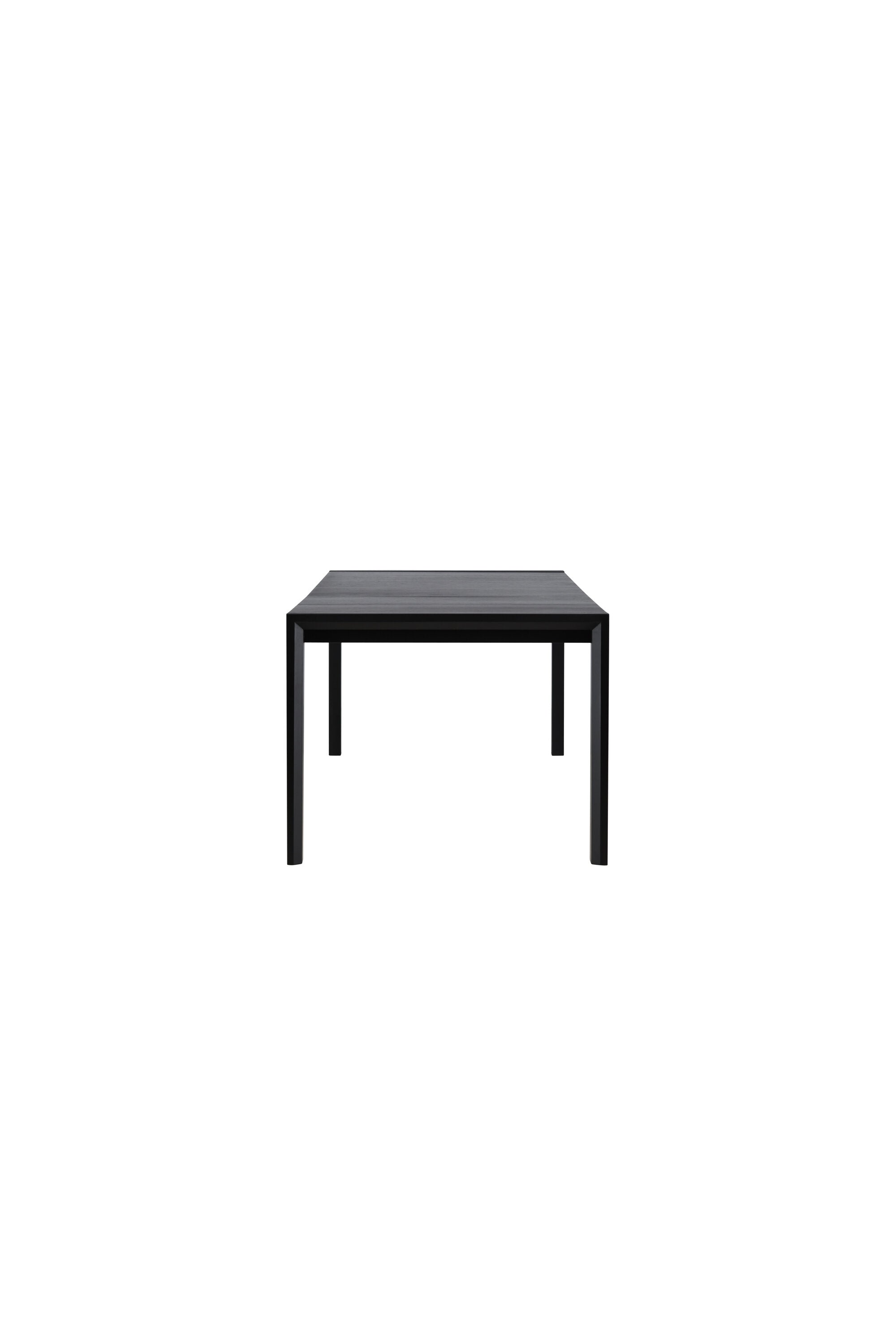 Slider Rechteckiger Esstisch in Schwarz präsentiert im Onlineshop von KAQTU Design AG. Gartentisch ist von Vind