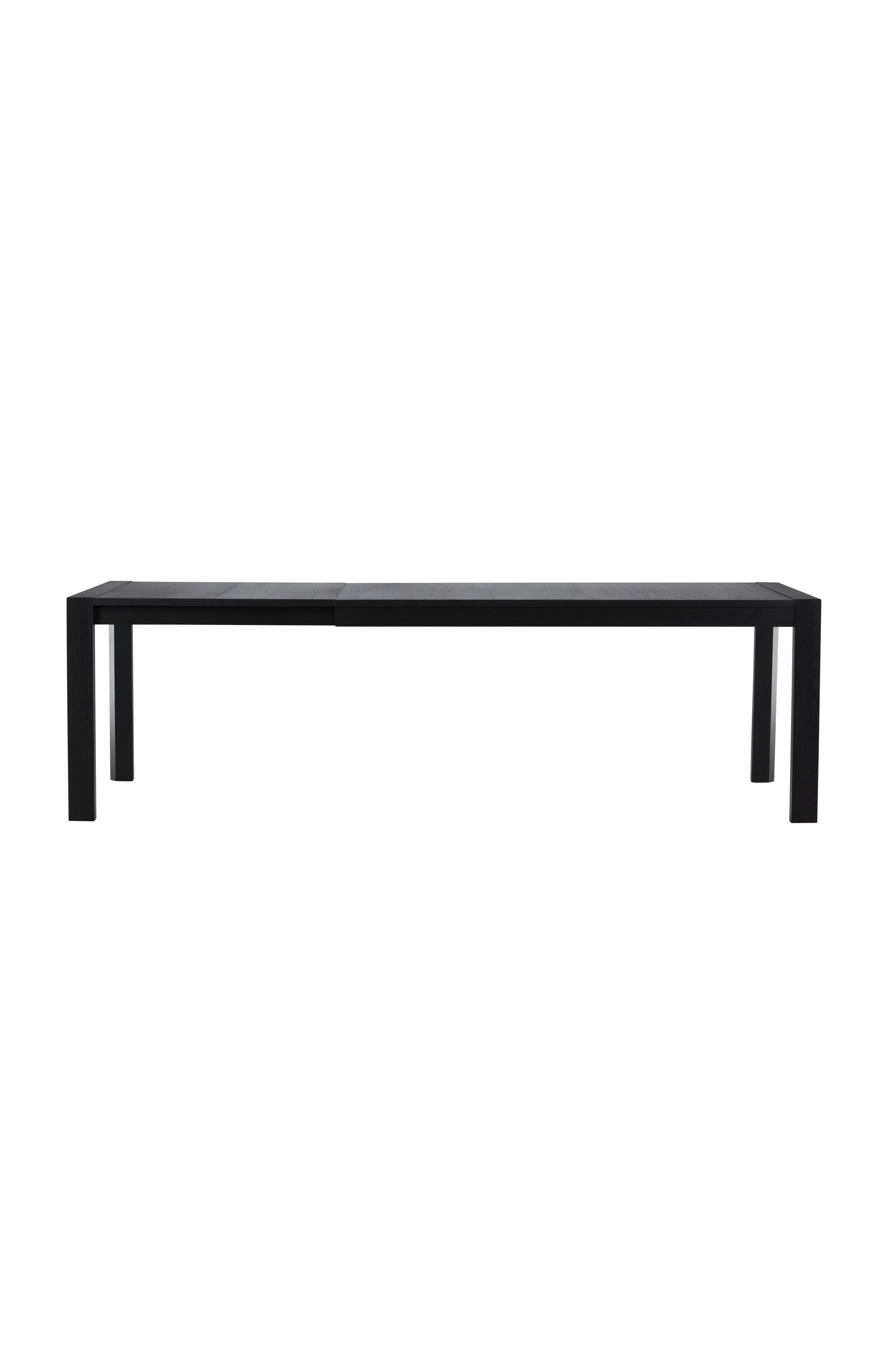 Slider ausziehbarer Tisch in Schwarz präsentiert im Onlineshop von KAQTU Design AG. Esstisch ist von Vind