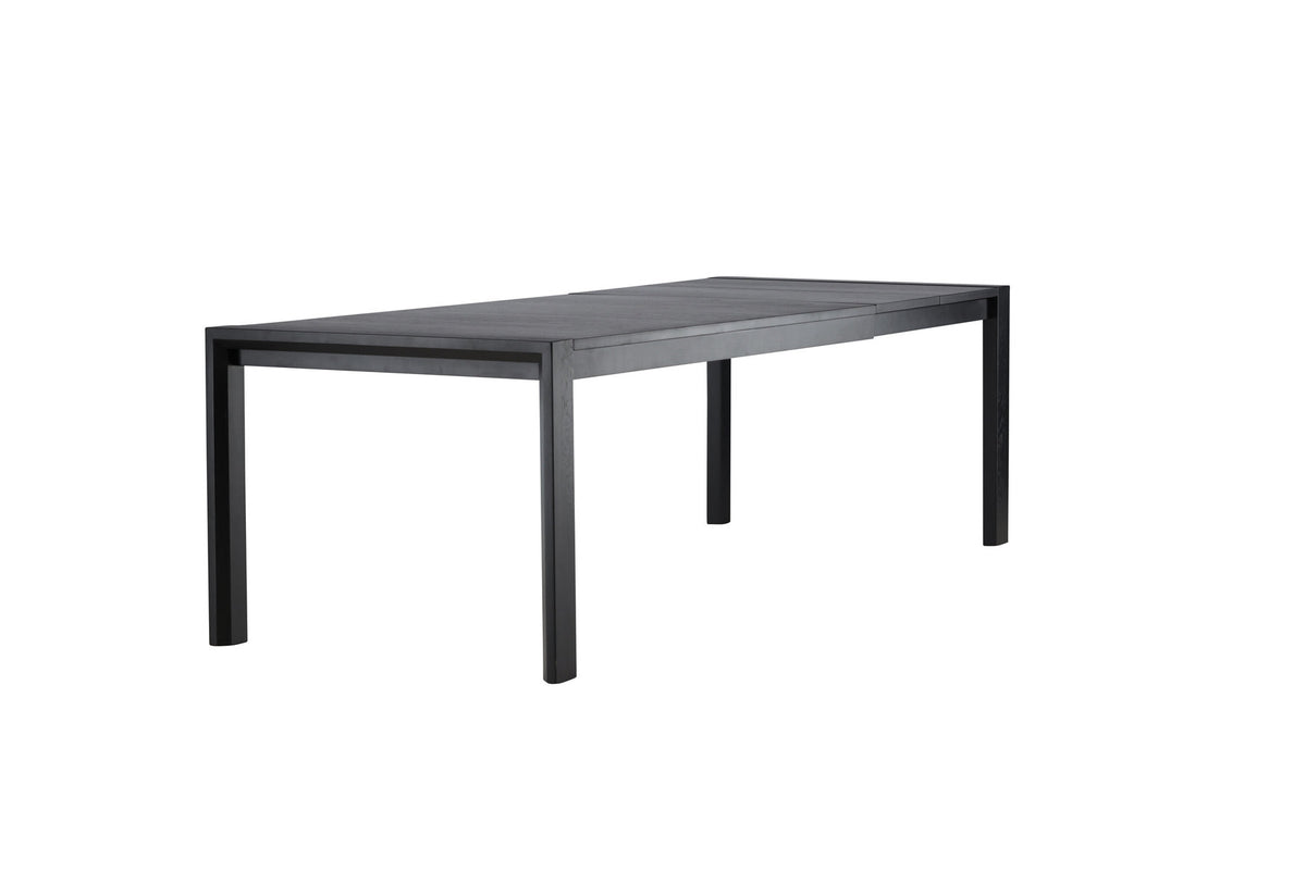 Slider ausziehbarer Tisch in Schwarz präsentiert im Onlineshop von KAQTU Design AG. Esstisch ist von Vind
