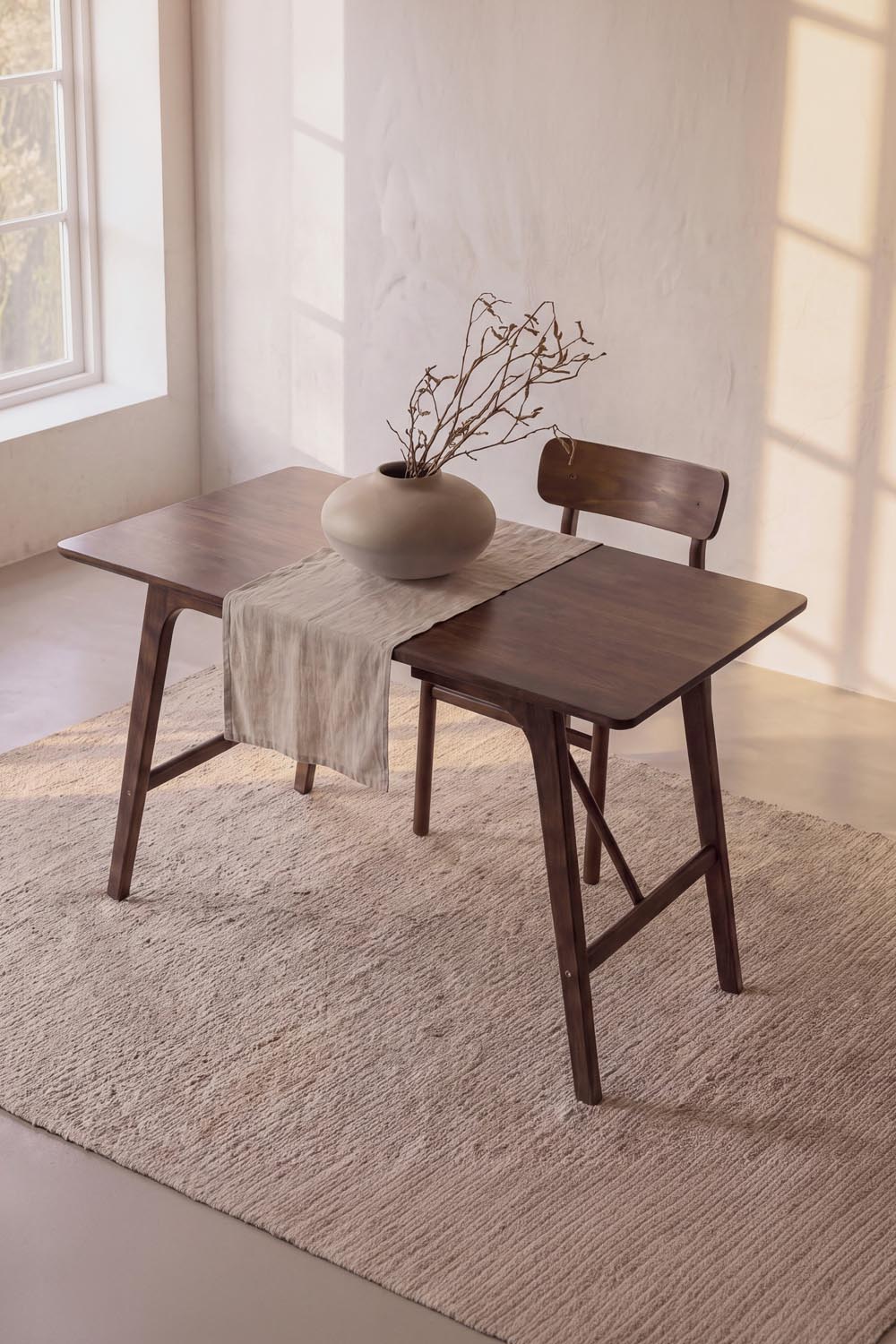 Kaseidon Rechteckiger Esstisch in Dunkelbraun präsentiert im Onlineshop von KAQTU Design AG. Gartentisch ist von Venture Home