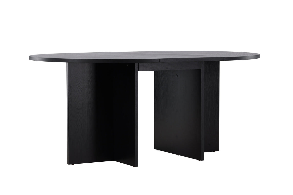 Rechteckiger Esstisch Strada in Schwarz präsentiert im Onlineshop von KAQTU Design AG. Esstisch ist von Venture Home