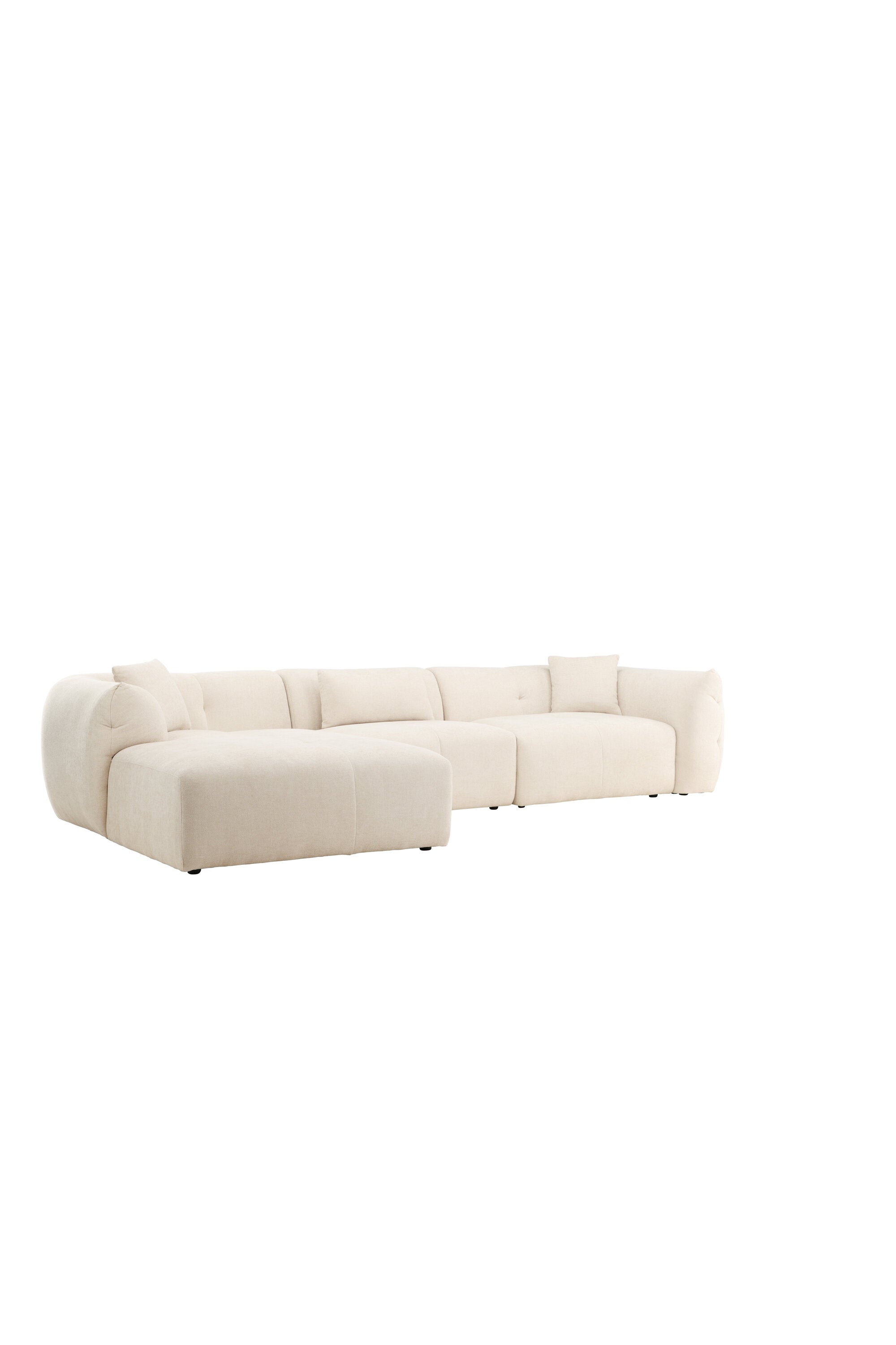Positano Ecksofa in Beige präsentiert im Onlineshop von KAQTU Design AG. Ecksofa ist von Vind