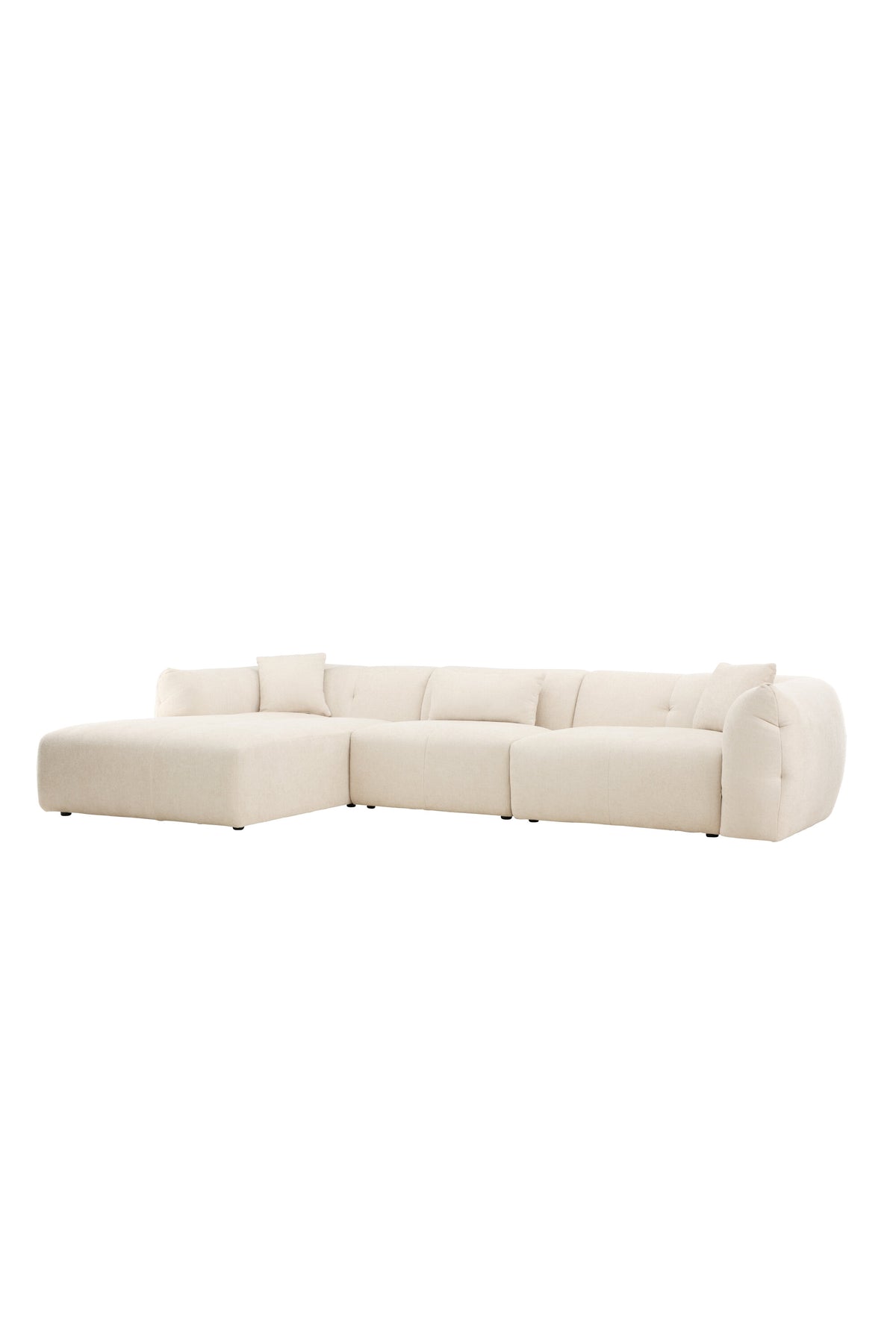 Positano Ecksofa in Beige präsentiert im Onlineshop von KAQTU Design AG. Ecksofa ist von Vind