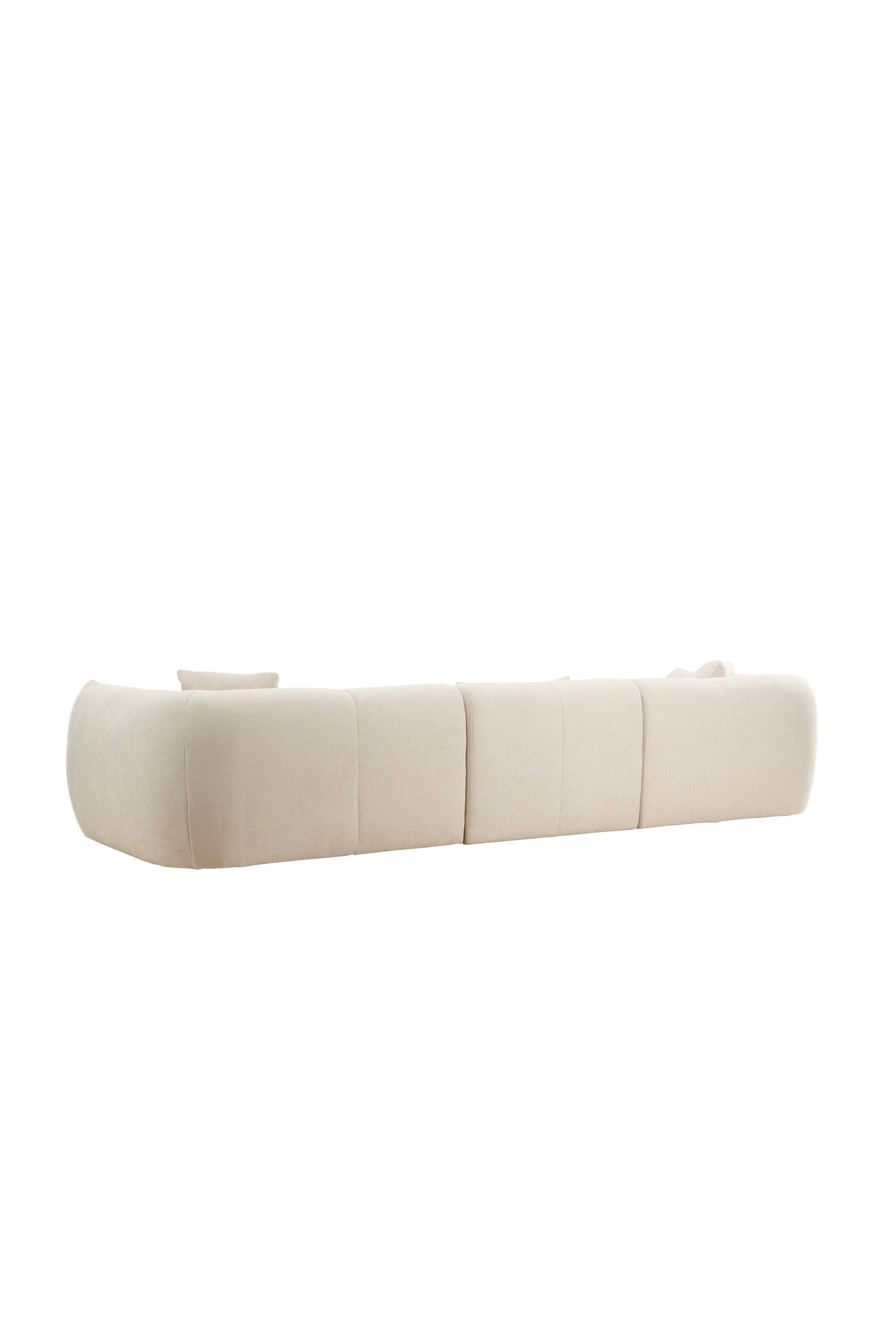 Positano Ecksofa in Beige präsentiert im Onlineshop von KAQTU Design AG. Ecksofa ist von Vind
