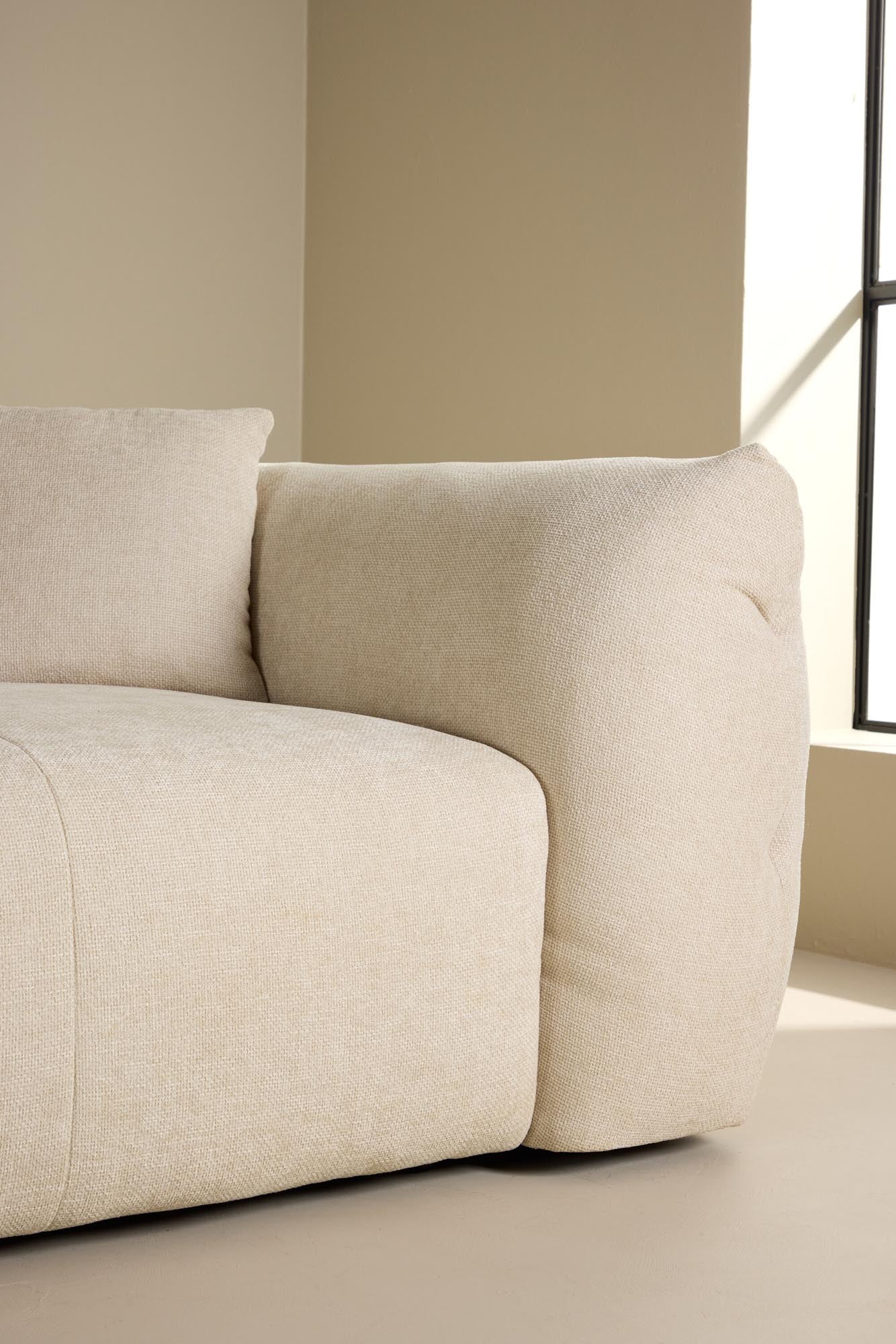 Positano Ecksofa in Beige präsentiert im Onlineshop von KAQTU Design AG. Ecksofa ist von Vind