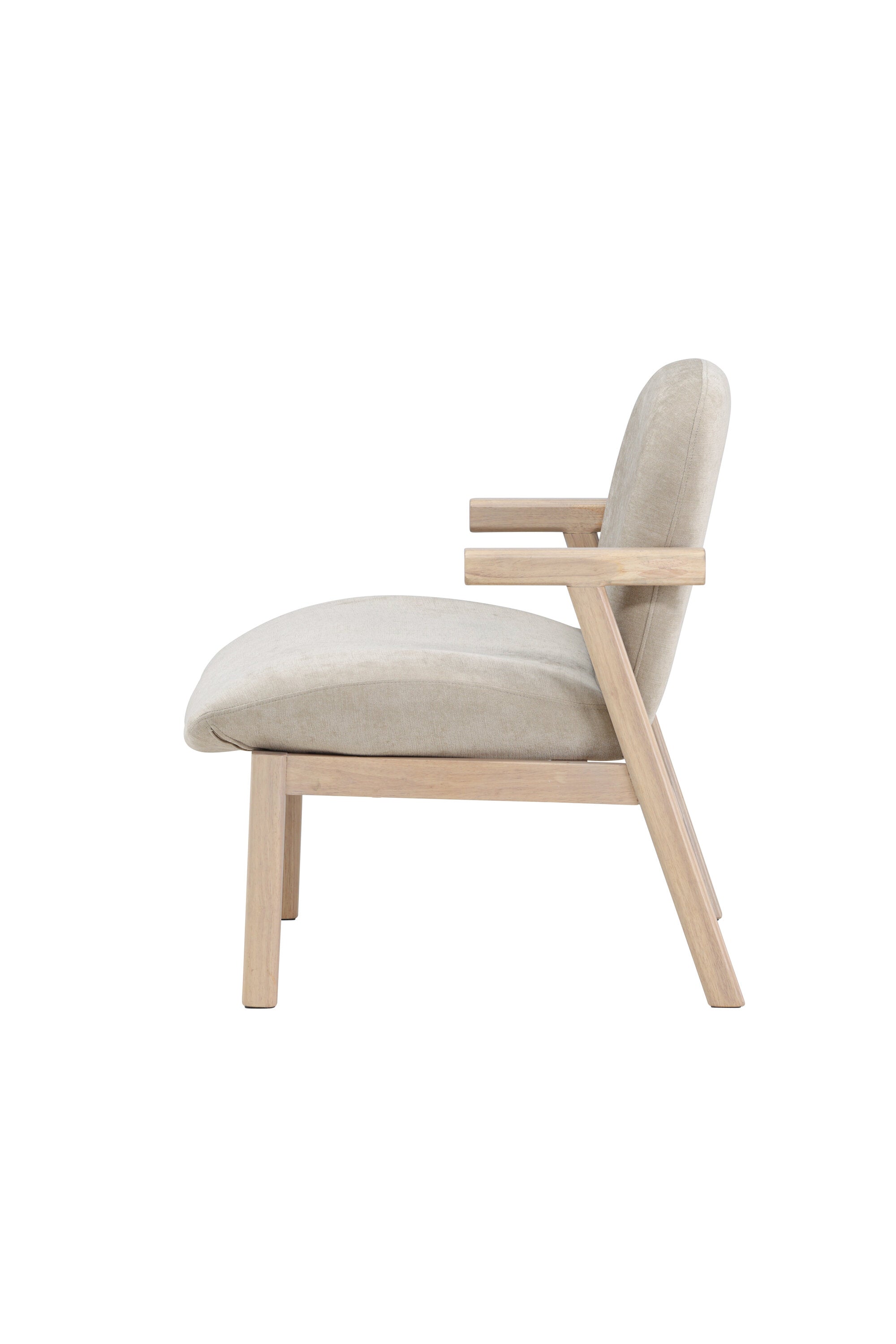 Rile Sessel in Weisswasch präsentiert im Onlineshop von KAQTU Design AG. Sessel ist von Venture Home