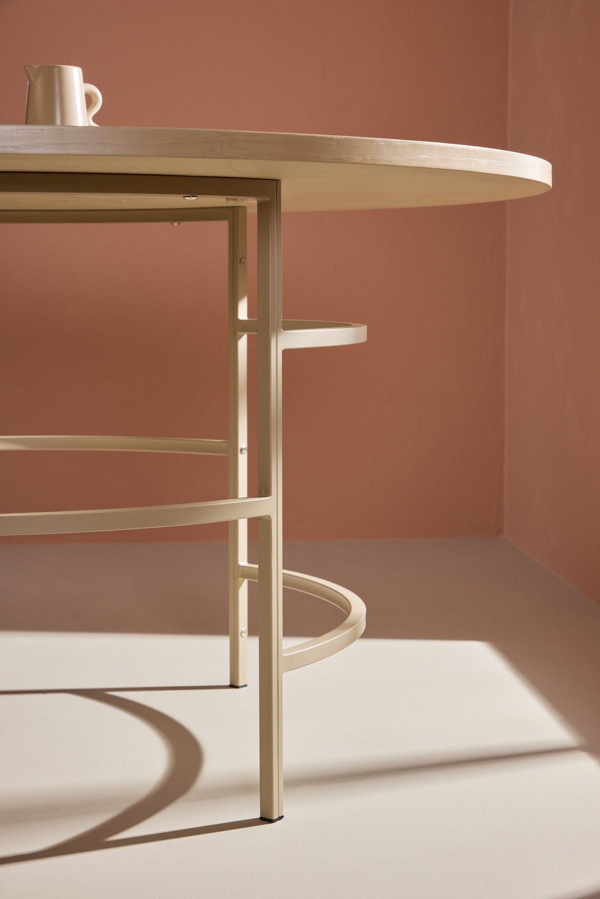 Copenhagen Esstisch in Whitewash präsentiert im Onlineshop von KAQTU Design AG. Esstisch ist von Venture Home