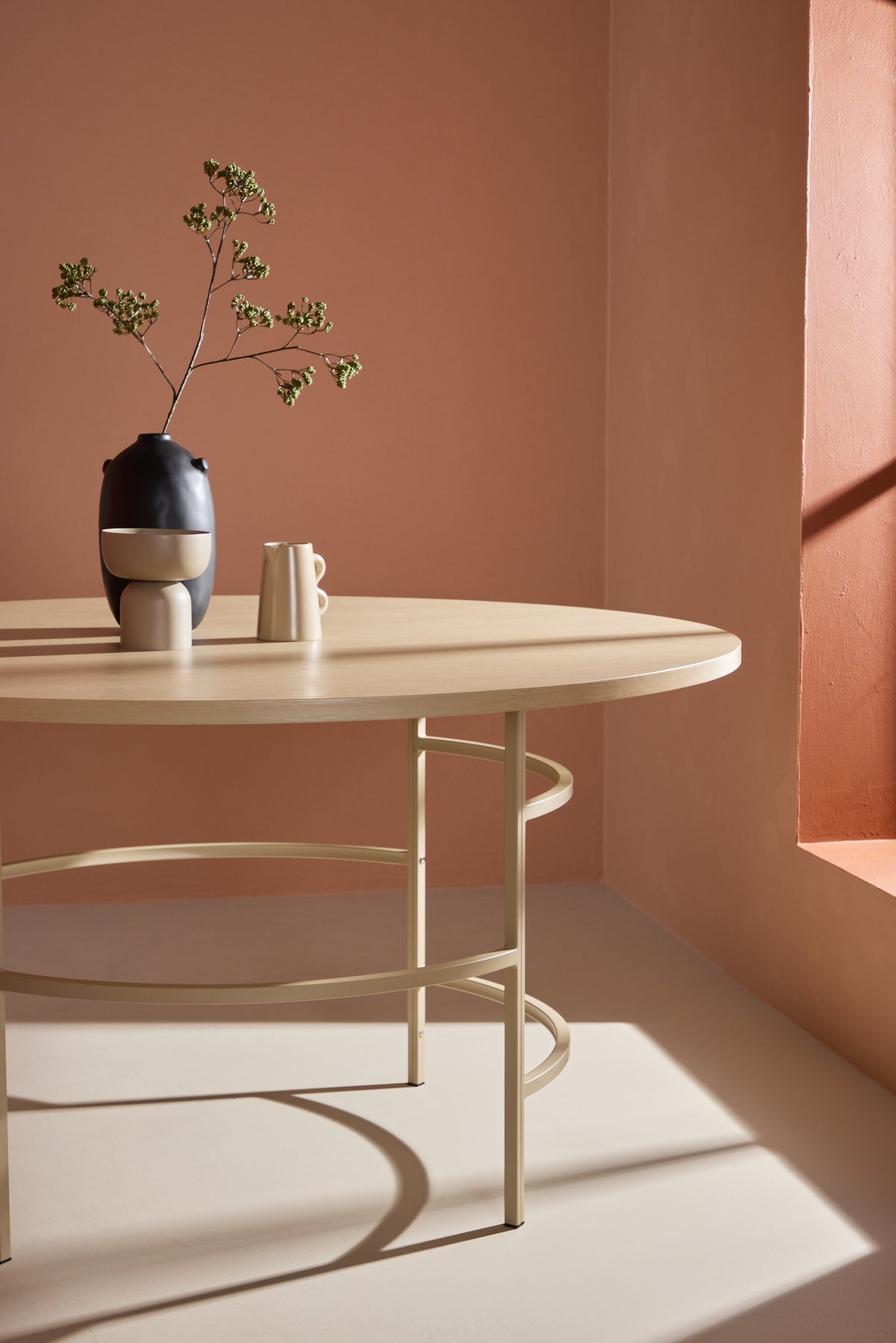 Copenhagen Esstisch in Whitewash präsentiert im Onlineshop von KAQTU Design AG. Esstisch ist von Venture Home