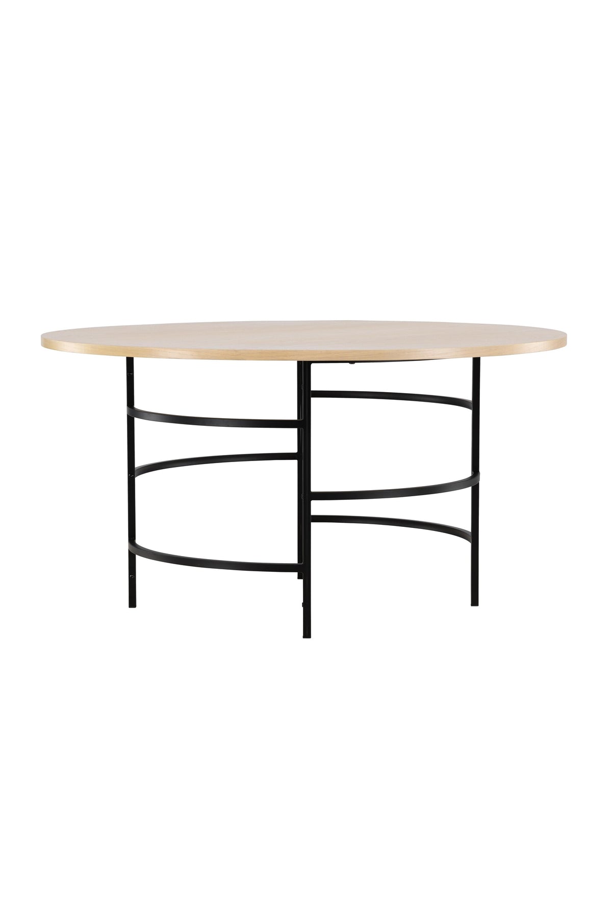 Copenhagen Esstisch in Whitewash/Schwarz präsentiert im Onlineshop von KAQTU Design AG. Esstisch ist von Venture Home