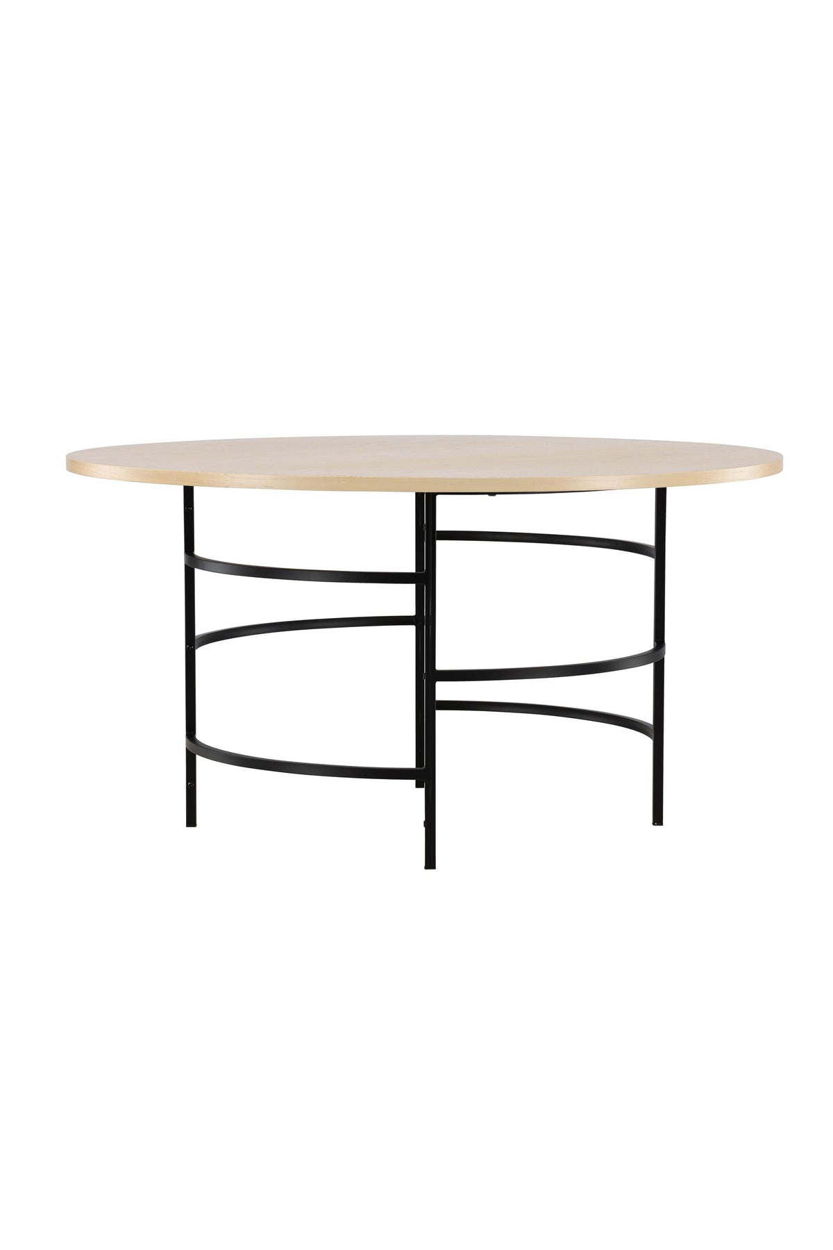 Copenhagen Esstisch in Whitewash/Schwarz präsentiert im Onlineshop von KAQTU Design AG. Esstisch ist von Venture Home