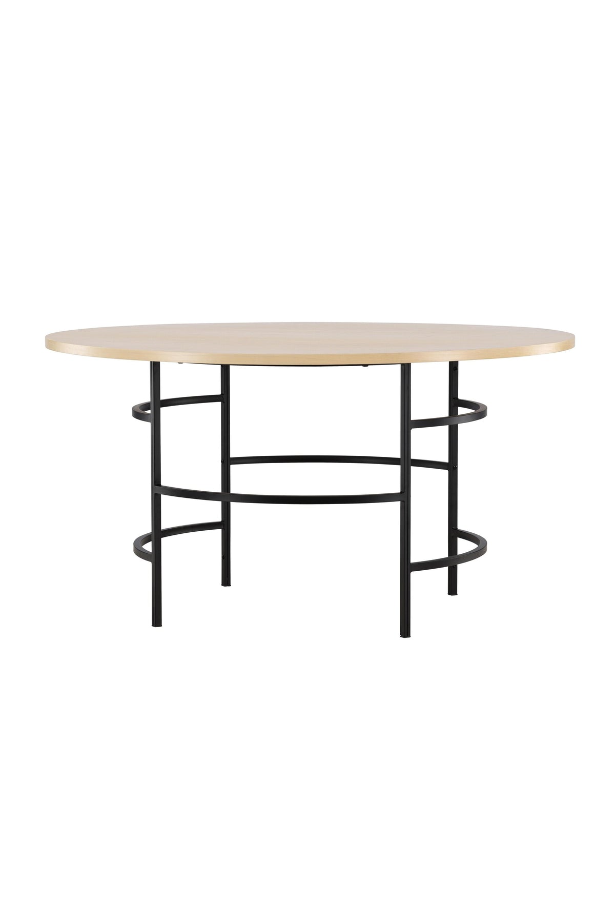 Copenhagen Esstisch in Whitewash/Schwarz präsentiert im Onlineshop von KAQTU Design AG. Esstisch ist von Venture Home