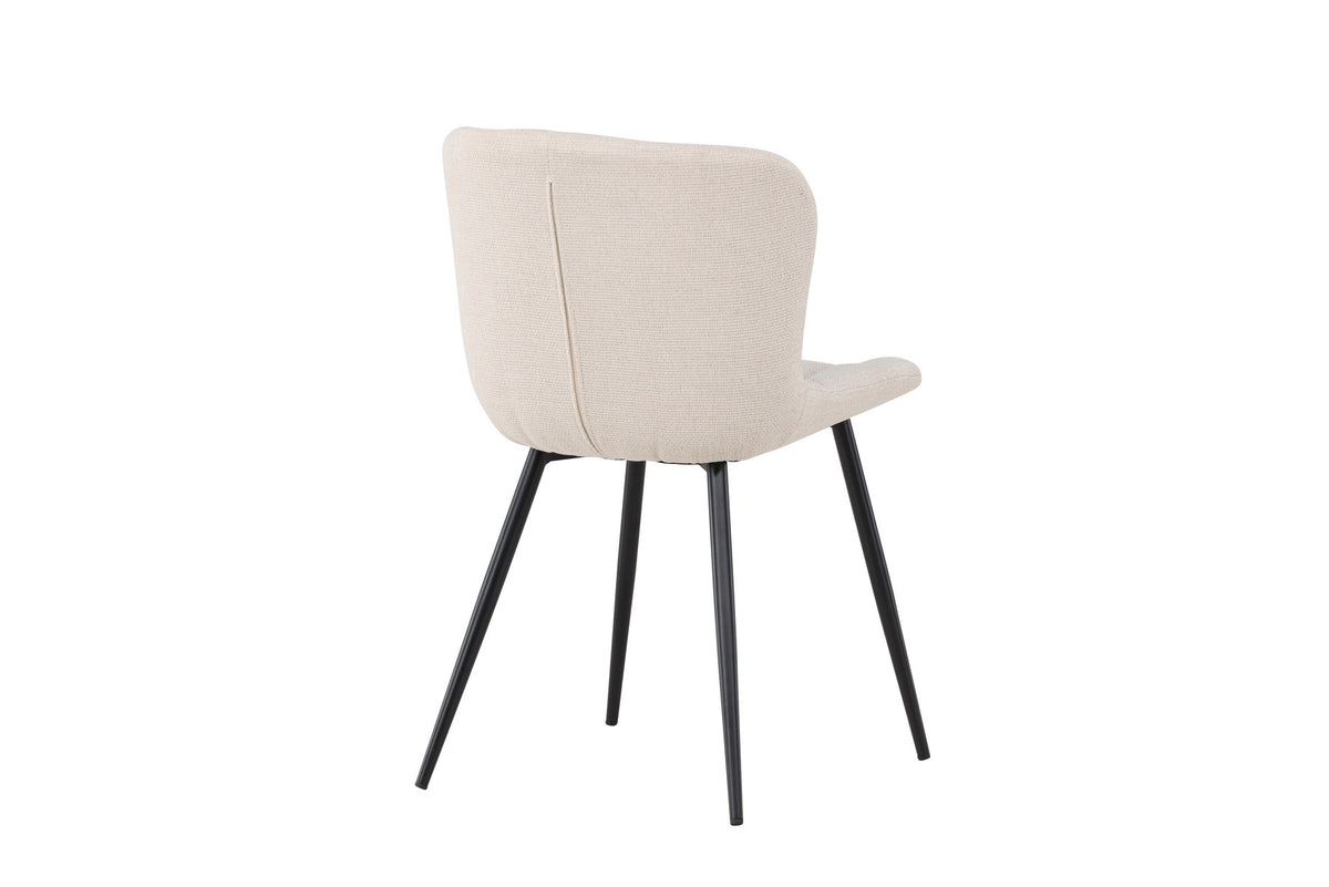 Lily Esszimmerstuhl in Beige präsentiert im Onlineshop von KAQTU Design AG. Stuhl ist von Venture Home